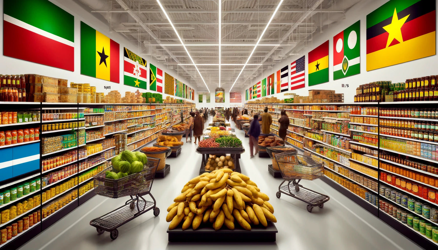 Exploring the Heart of African Cuisine: Yam and Plantain at African Markets