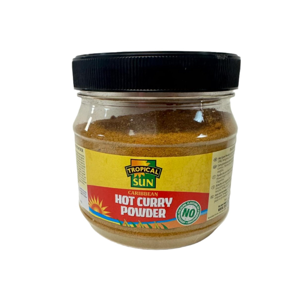 Tropical Sun Caribbean Hot Curry Powder - Spicy and Aromatic 🌶️