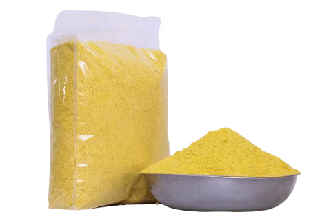 African Yellow Garri Cassava Granules | Traditional West African Gari for Eba Soaked Garri Snacks Cooking Meals | Crispy Fermented Cassava Pantry Staple