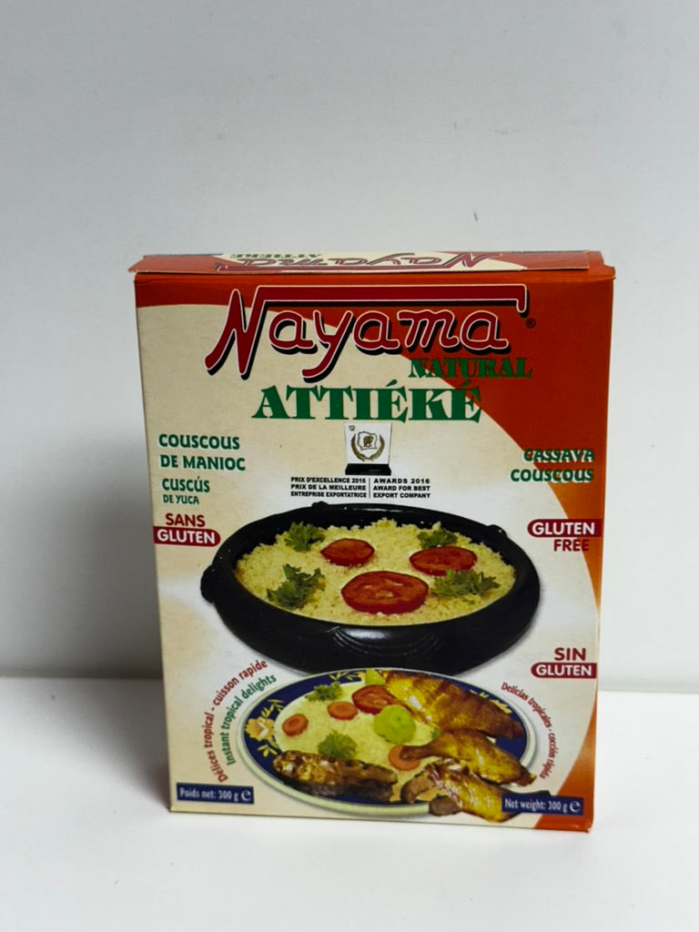 Nayama Natural Attiéké – Authentic Gluten-Free Cassava Couscous