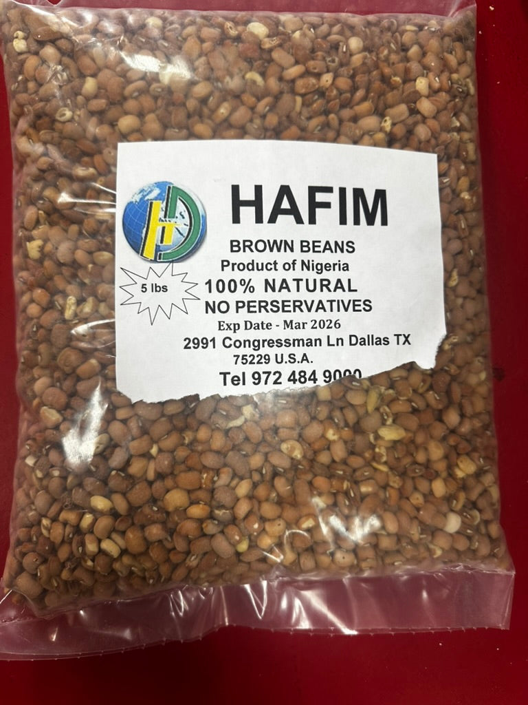 Brown Beans - 5lbs | 100% Natural & High in Protein