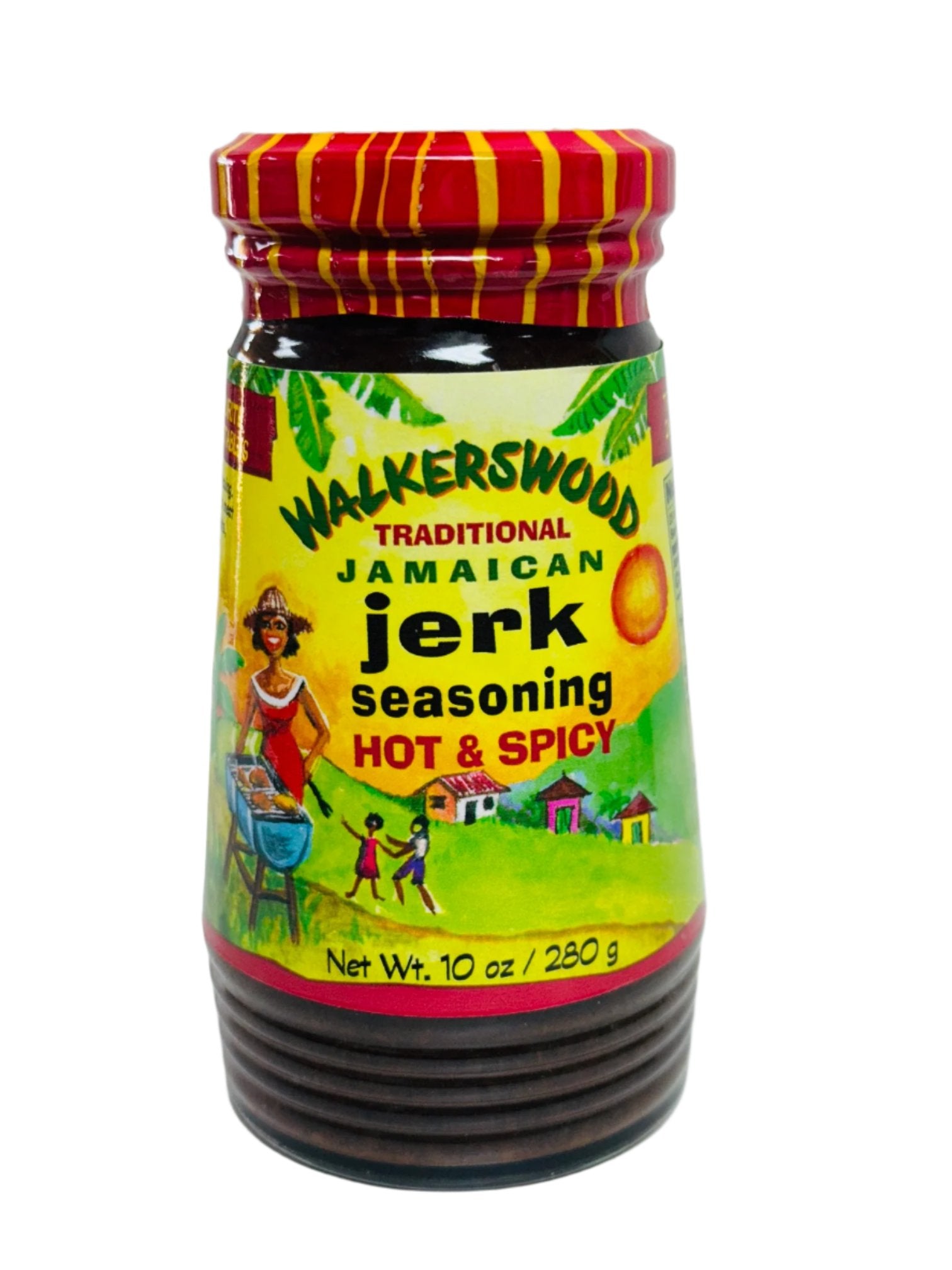 Walkerswood Traditional Jamaican Jerk Seasoning - Hot & Spicy (10 oz / 280 g)