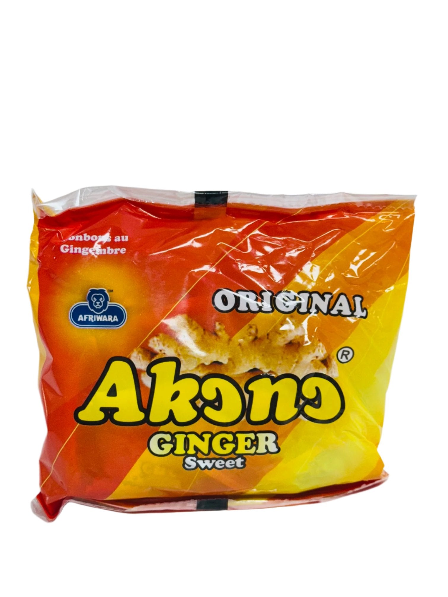 Akono Ginger Candy – Sweet & Spicy Natural Ginger Treat | Immune Booster & Digestive Support | Authentic African Herbal Candy