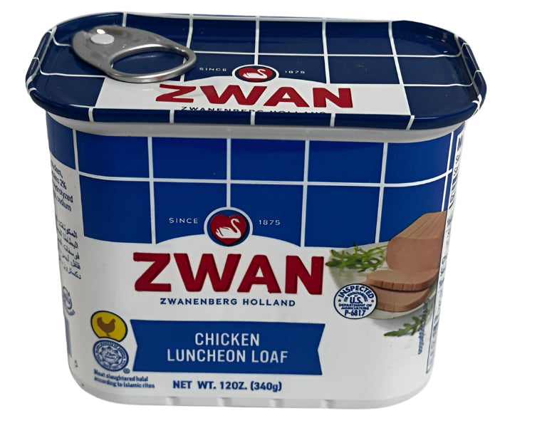 Zwan Chicken Luncheon Loaf – Ready-to-Eat Halal Chicken Meat for Sandwiches & Quick Meals