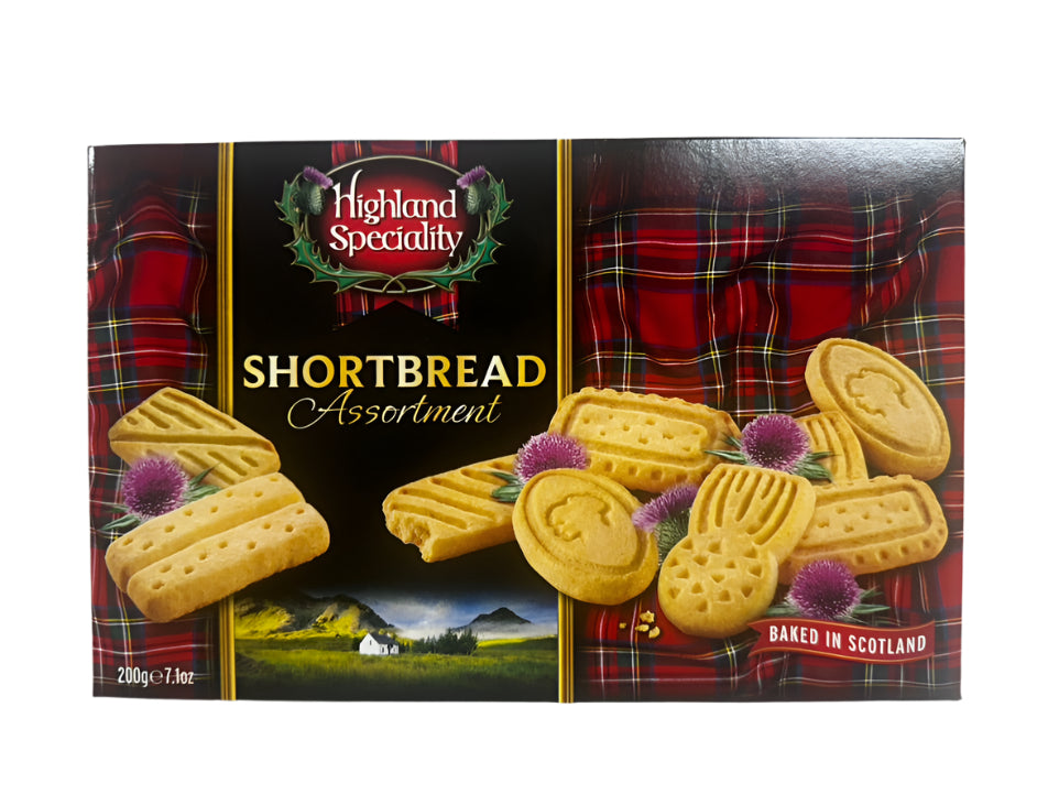 Highland Specialty Shortbread Assortment – Traditional Scottish Butter Cookies