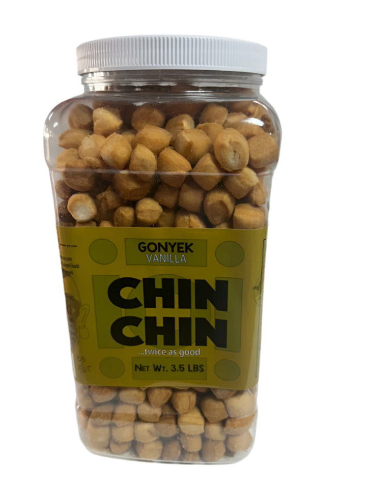 Gonyek Vanilla Chin Chin – Crunchy African Pastry Snack with Sweet Vanilla Flavor