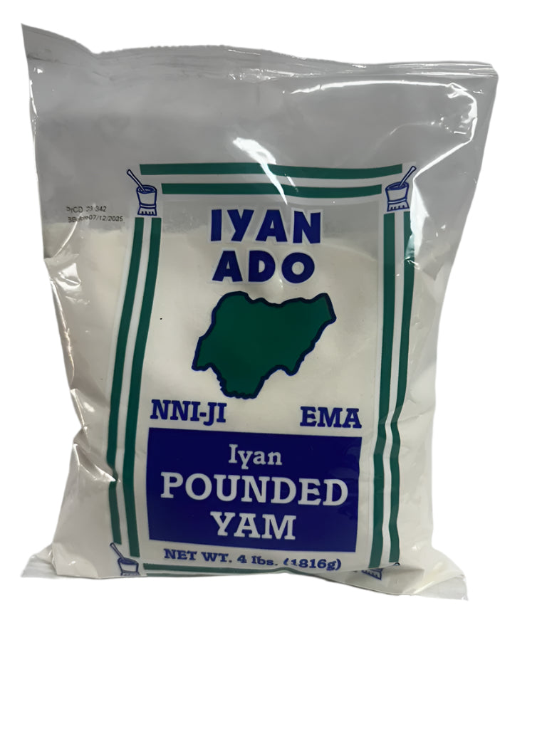 Iyan Ado Pounded Yam Flour (4 lbs)