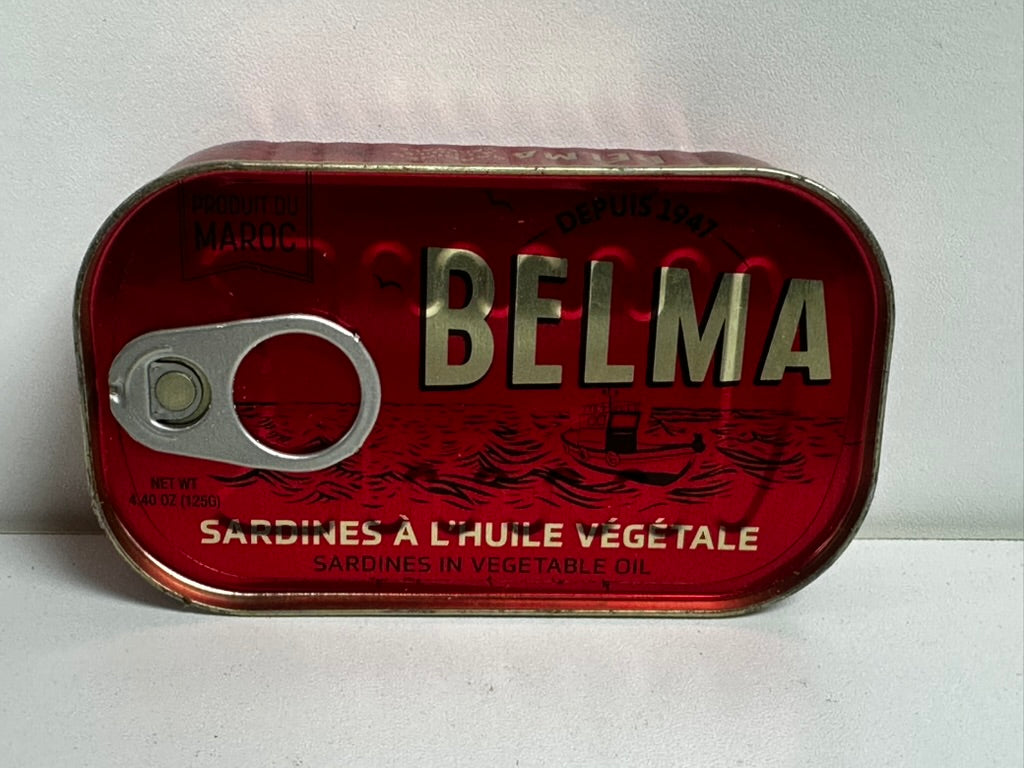 Belma Sardines in Vegetable Oil - 125g - 6 pk