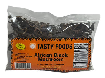 Tasty Foods African Black Mushroom – Premium Dried Mushroom for Cooking