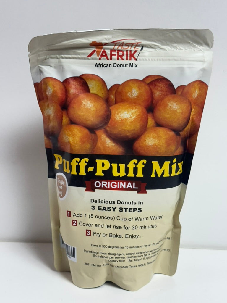 Taste Afrik Puff-Puff Mix – Original Recipe (Single Use Pack)