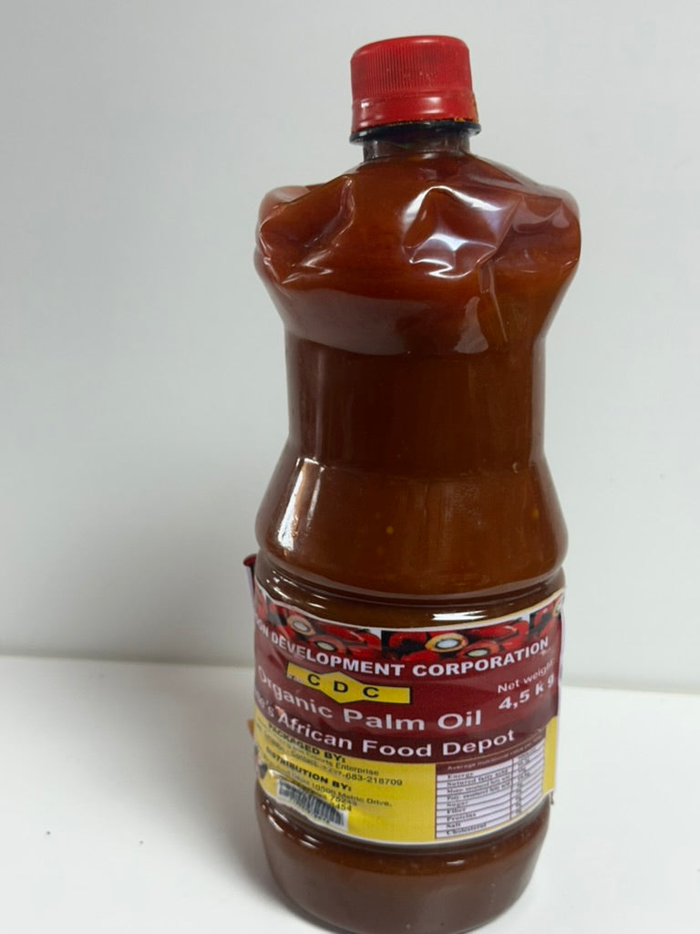 Premium African CDC Palm Oil - 100% Natural & Unrefined Cooking Oil