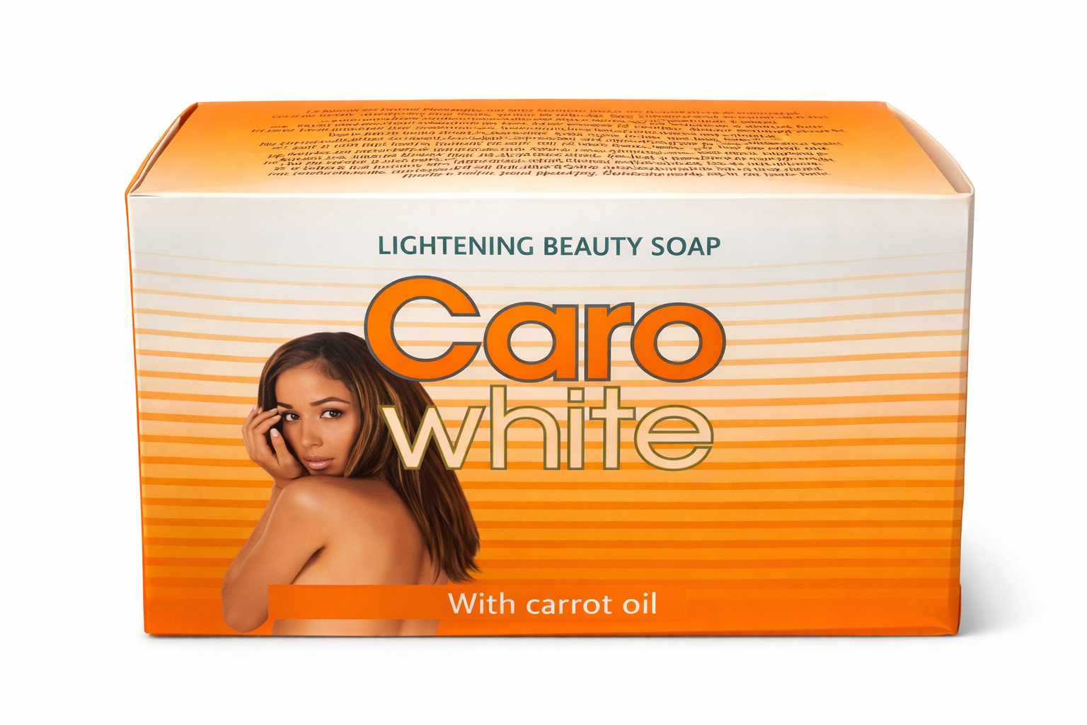 Caro White Lightening Beauty Soap with Carrot Oil – Brightening Moisturizing Bar Soap for Face & Body, Even Tone Cleansing Soap, Hydrating Beauty Soap for Smooth Radiant Skin, Deep Cleansing Nourishing Bath Soap Bar