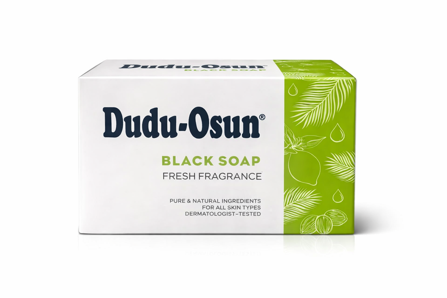 Dudu-Osun Black Soap Fresh Fragrance Bar Soap – Authentic African Black Soap for Face, Body & Acne Prone Skin – Natural Moisturizing Cleansing Bar with Shea Butter, Aloe Vera & Honey – Deep Cleansing Soap for All Skin Type