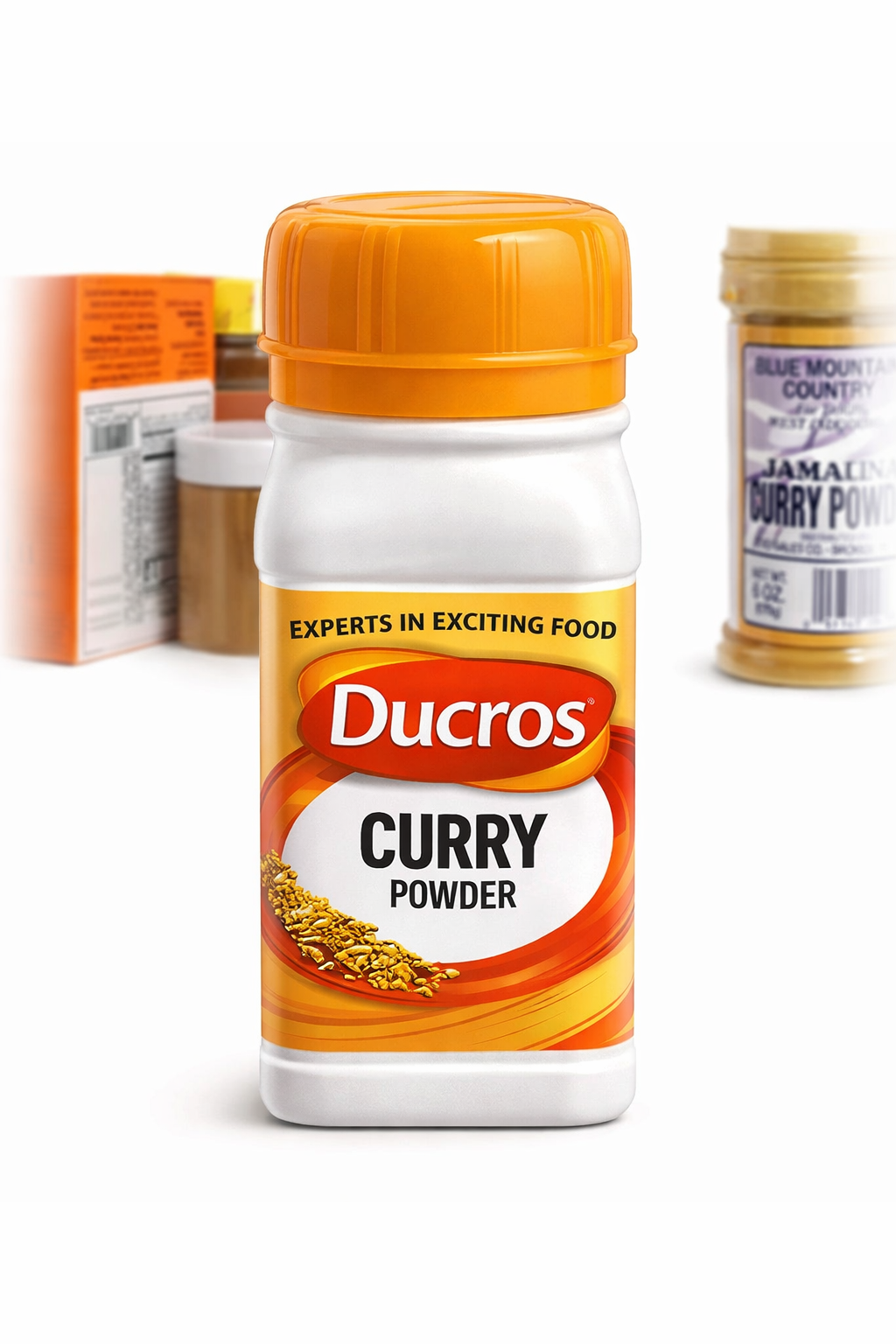 Ducros Curry Powder – Premium Aromatic Curry Spice Blend for Indian, Asian & International Cooking – Authentic Flavor, Rich Aroma, Balanced Heat – Ideal for Chicken, Meat, Vegetables, Rice & Sauces – Gourmet Seasoning