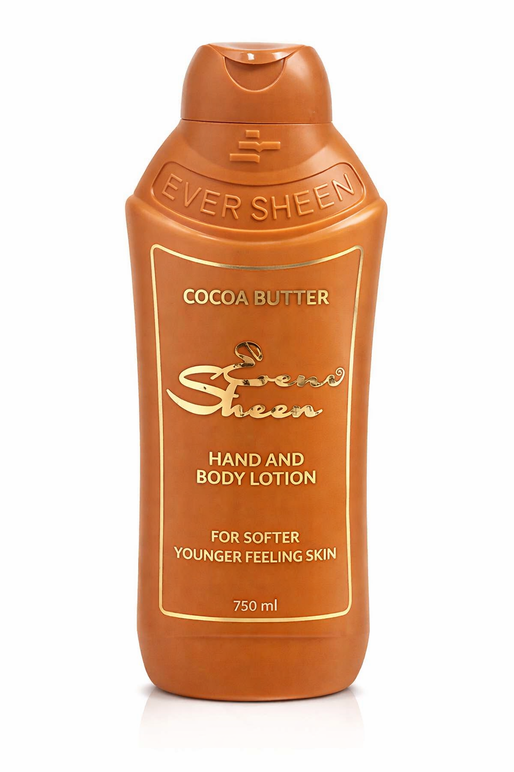 Ever Sheen Cocoa Butter Hand and Body Lotion 750 ml – Deep Moisturizing Cocoa Butter Lotion for Dry Skin, Intensive Body Moisturizer for Men and Women, Long Lasting Hydration for Softer, Smoother, Younger Looking Skin