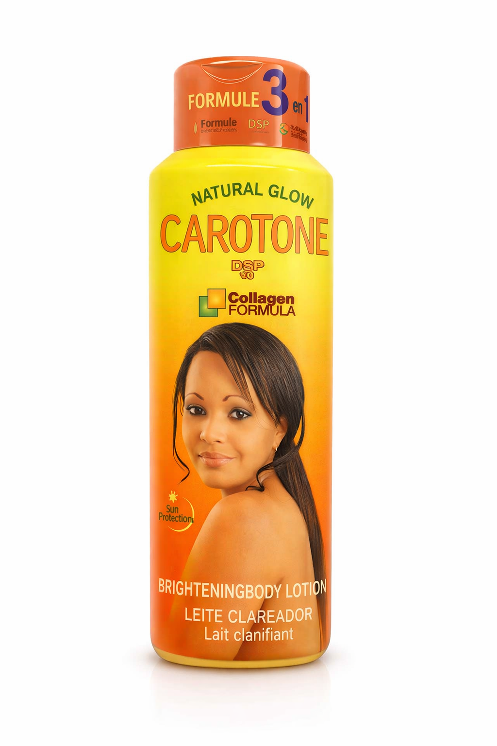 Carotone Natural Glow Brightening Body Lotion with Collagen Formula – 3-in-1 Skin Tone Enhancer, Deep Moisturizing & Radiance Boosting Body Cream with Sun Protection for Smooth, Even-Looking Skin – Daily Use Lotion