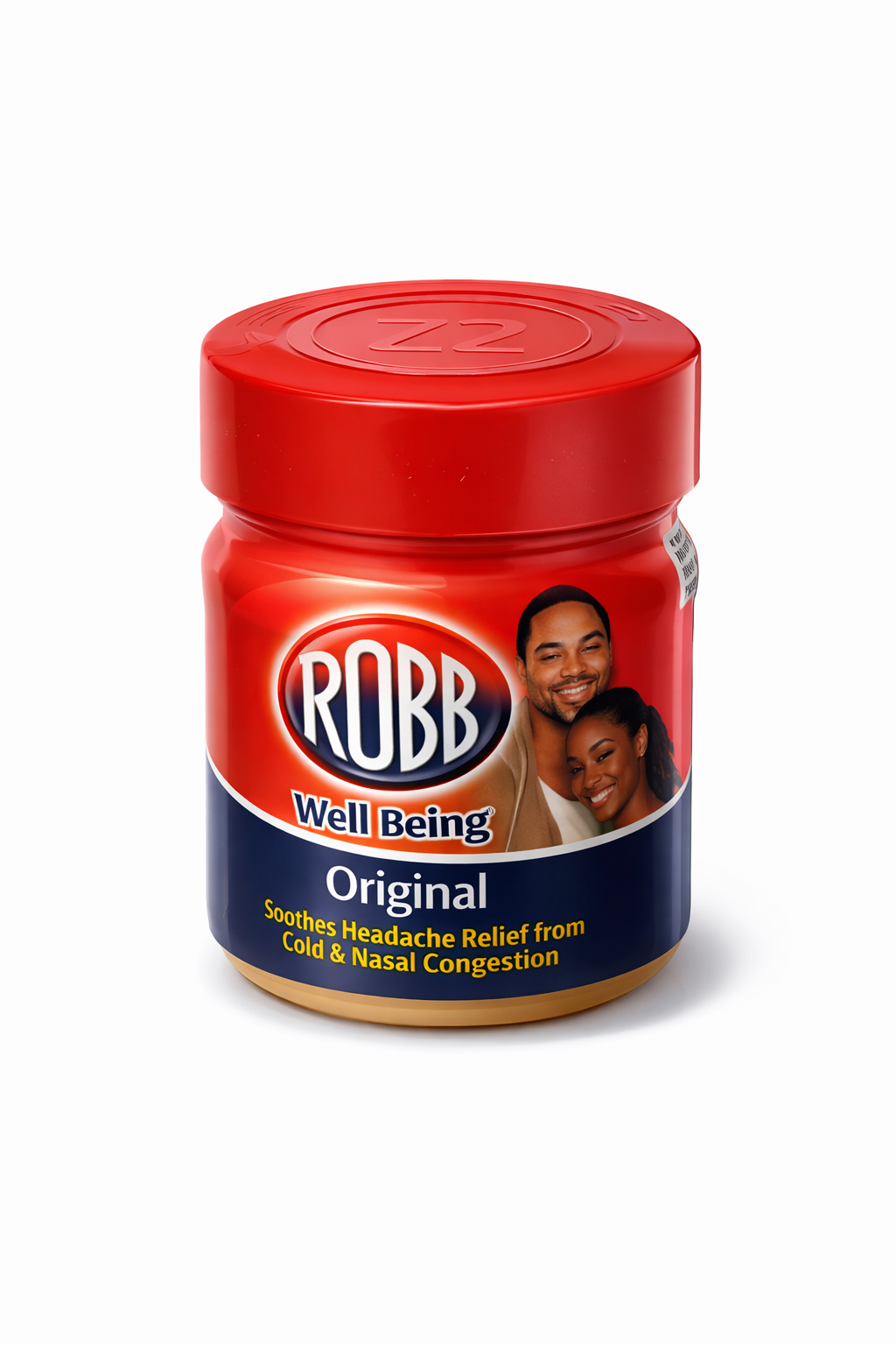 Robb Well Being Original Vapor Rub Ointment for Cold, Cough & Congestion Relief – Soothing Headache Relief, Nasal & Chest Decongestant Balm – Fast Acting Mentholated Vapor Therapy for Adults & Family Use