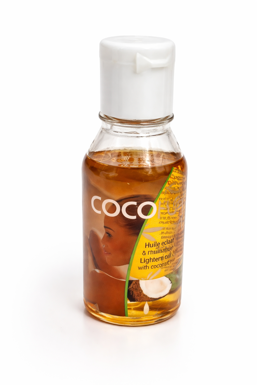 Coconut Lightening Oil for Skin Glow & Radiance – Nourishing Moisturizing Body Oil with Pure Coconut Extract – Illuminating Oil for Dry Skin, Massage, Daily Skincare & Beauty Care