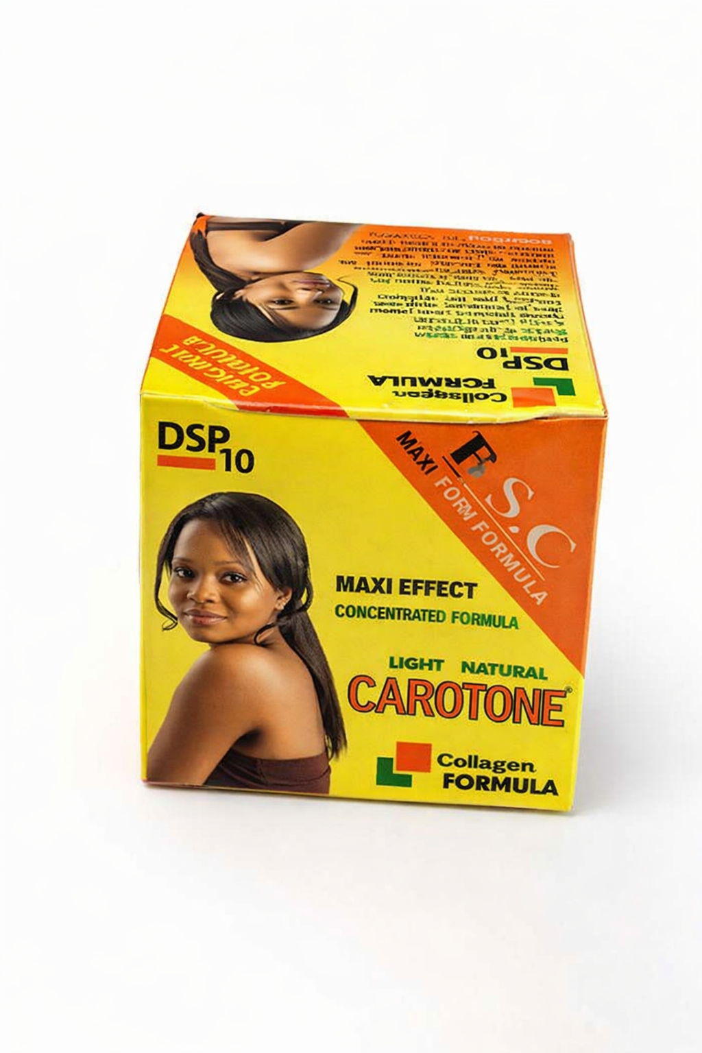 Carotone Light Natural Carotone Collagen Formula Cream DSP 10 – Maxi Effect Concentrated Formula – Skin Tone Care Cream for Face & Body – Smooth, Radiant, Even-Looking Skin