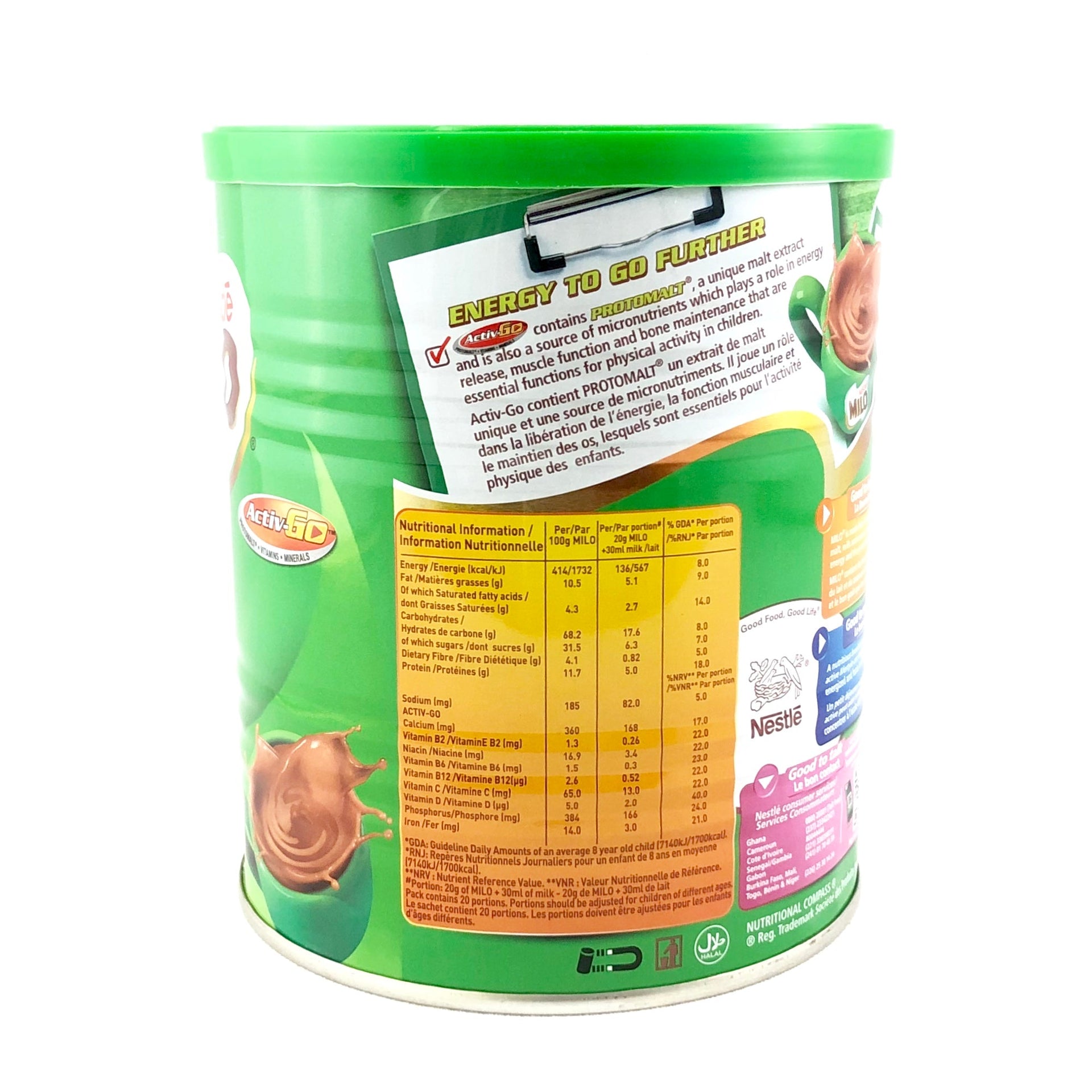 Nestle Milo 400g - Ghana - Break Stop