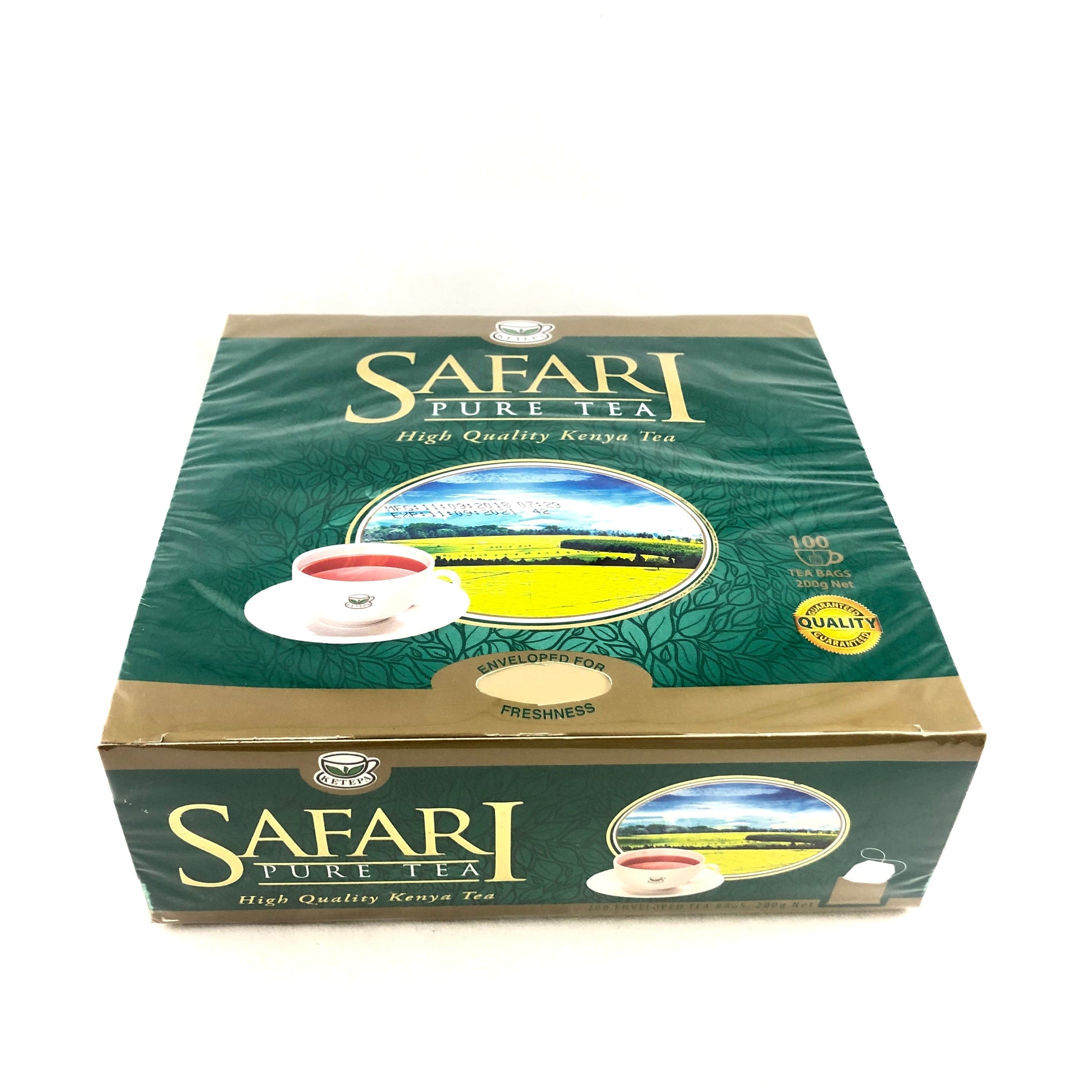 Safari Pure Tea - 100 Tea Bags