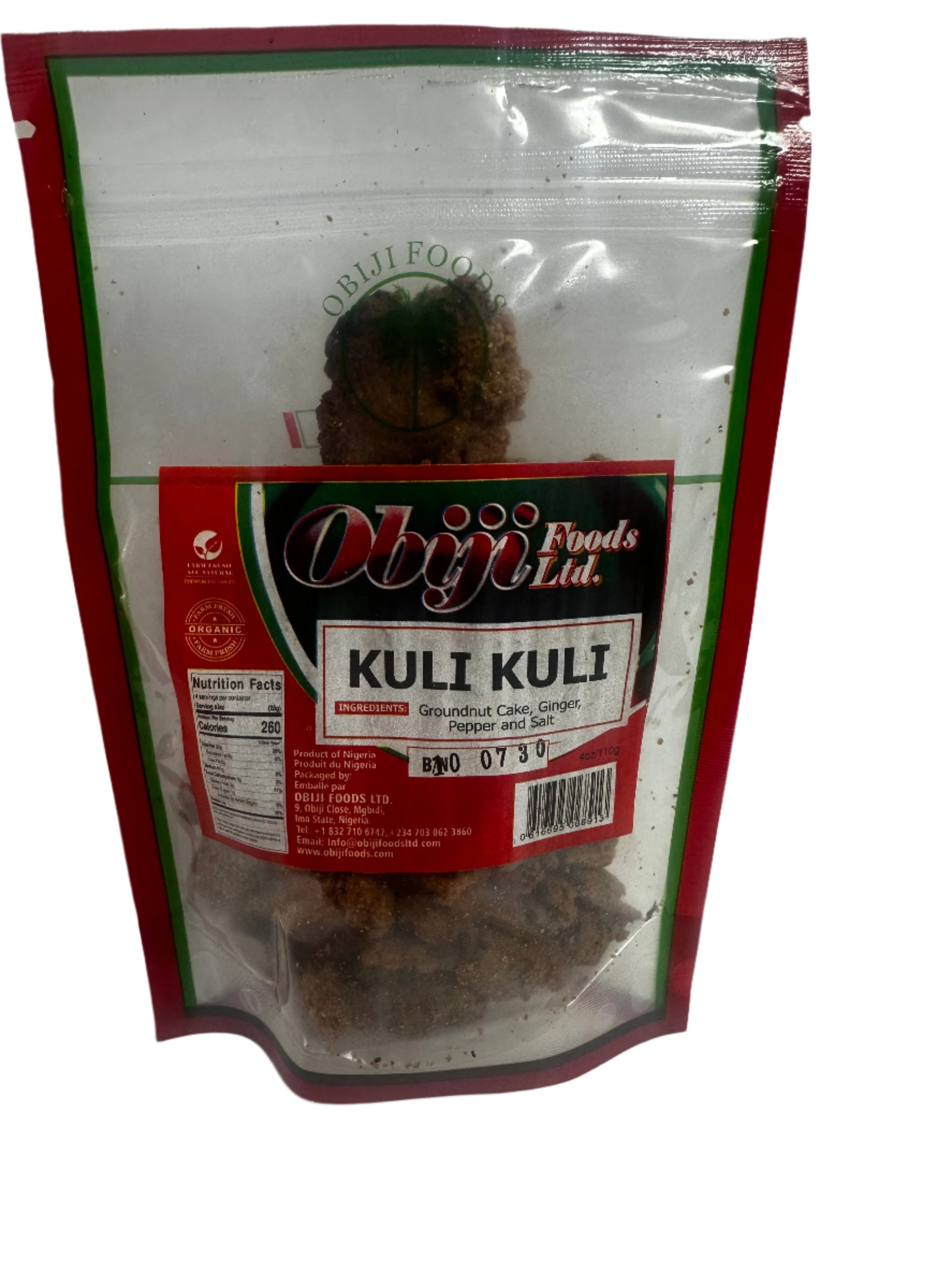 Obiji Foods Kuli Kuli – Crunchy & Spicy Nigerian Groundnut Cake | Authentic African Snack