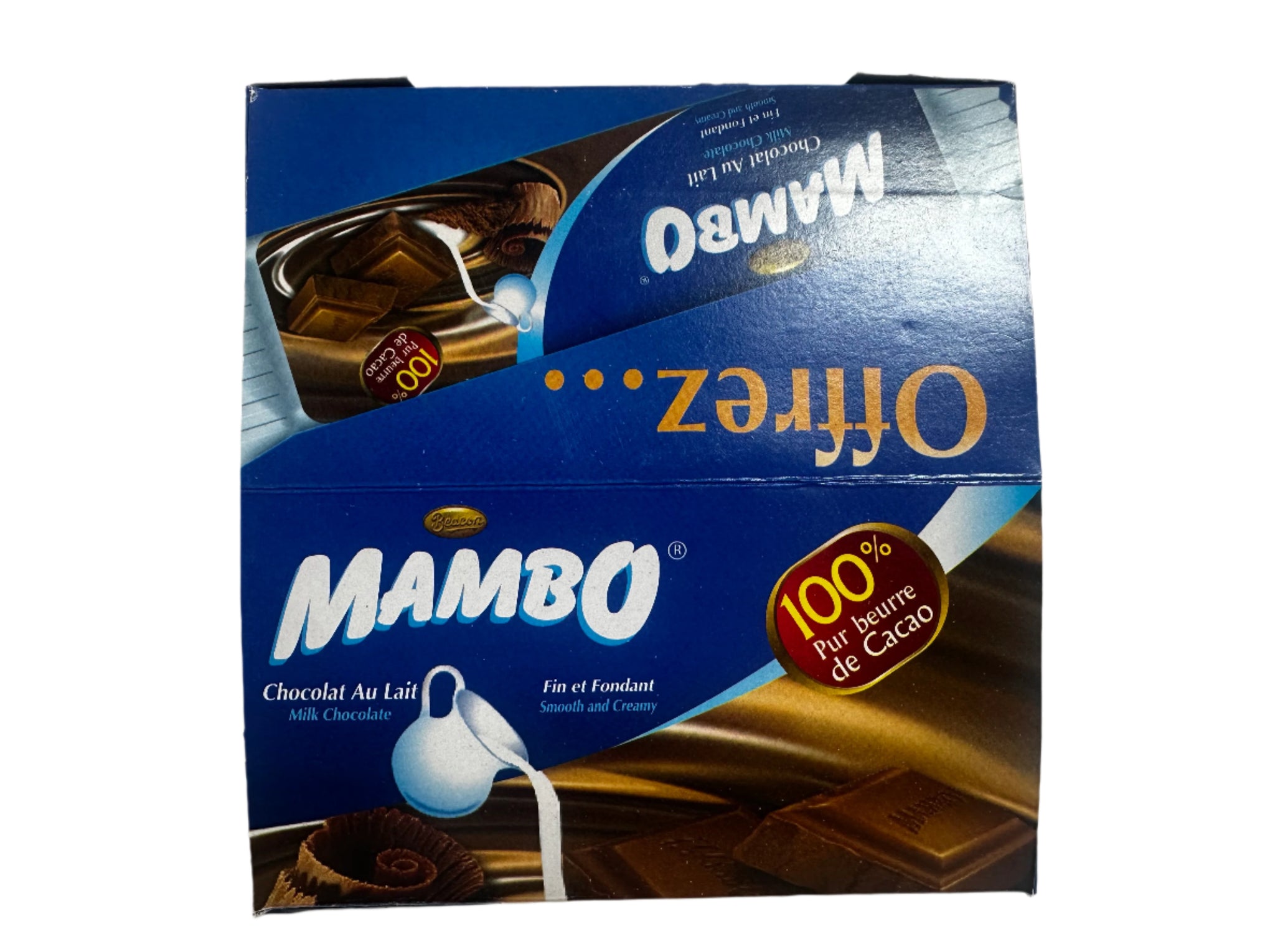 🍫 Mambo Milk Chocolate – Smooth, Creamy & Irresistible | 20 Bars | 100% Pure Cocoa Butter 🍫