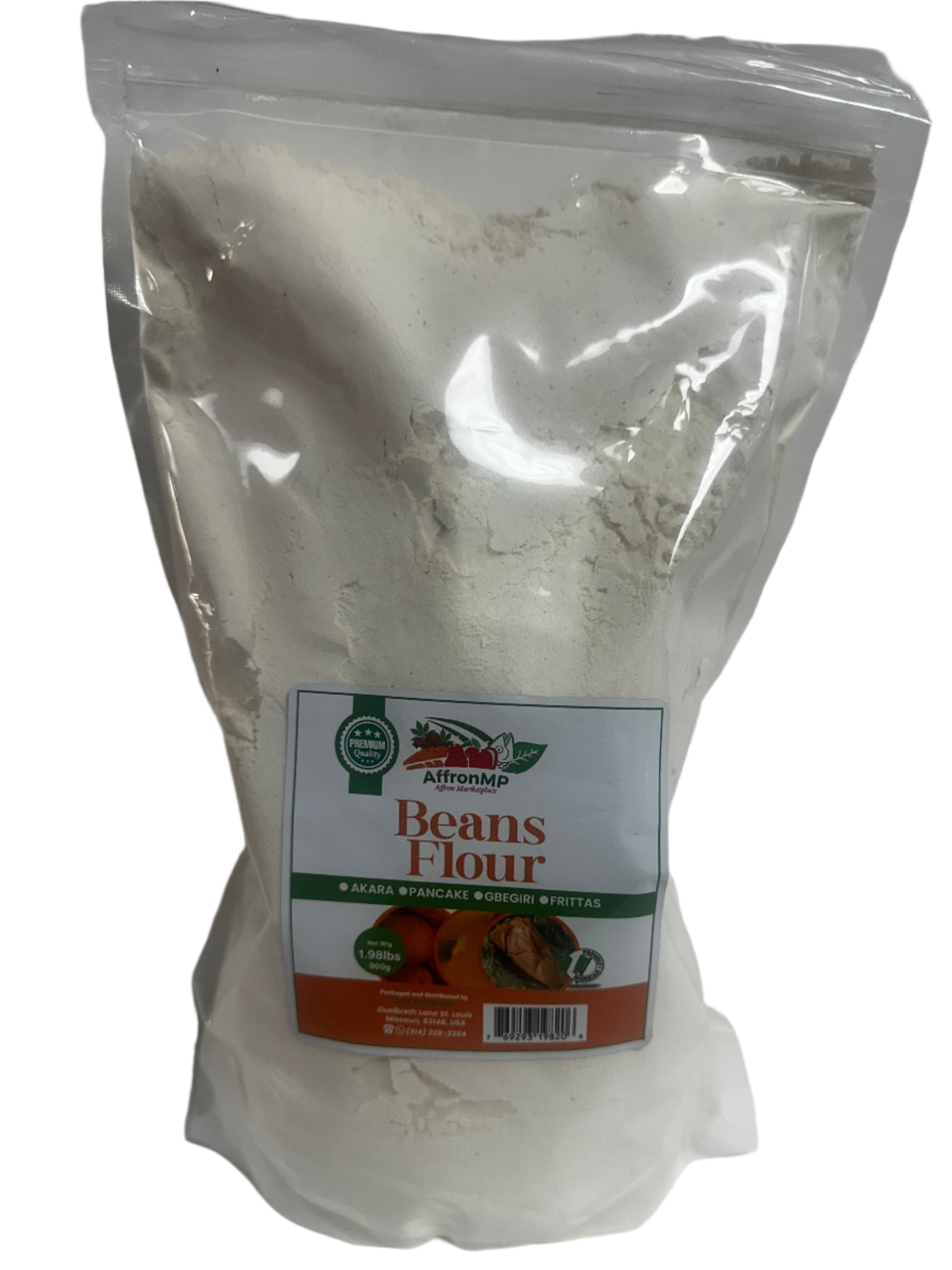 AffronMP Premium Beans Flour – Perfect for Akara, Moi Moi, Pancakes & More!