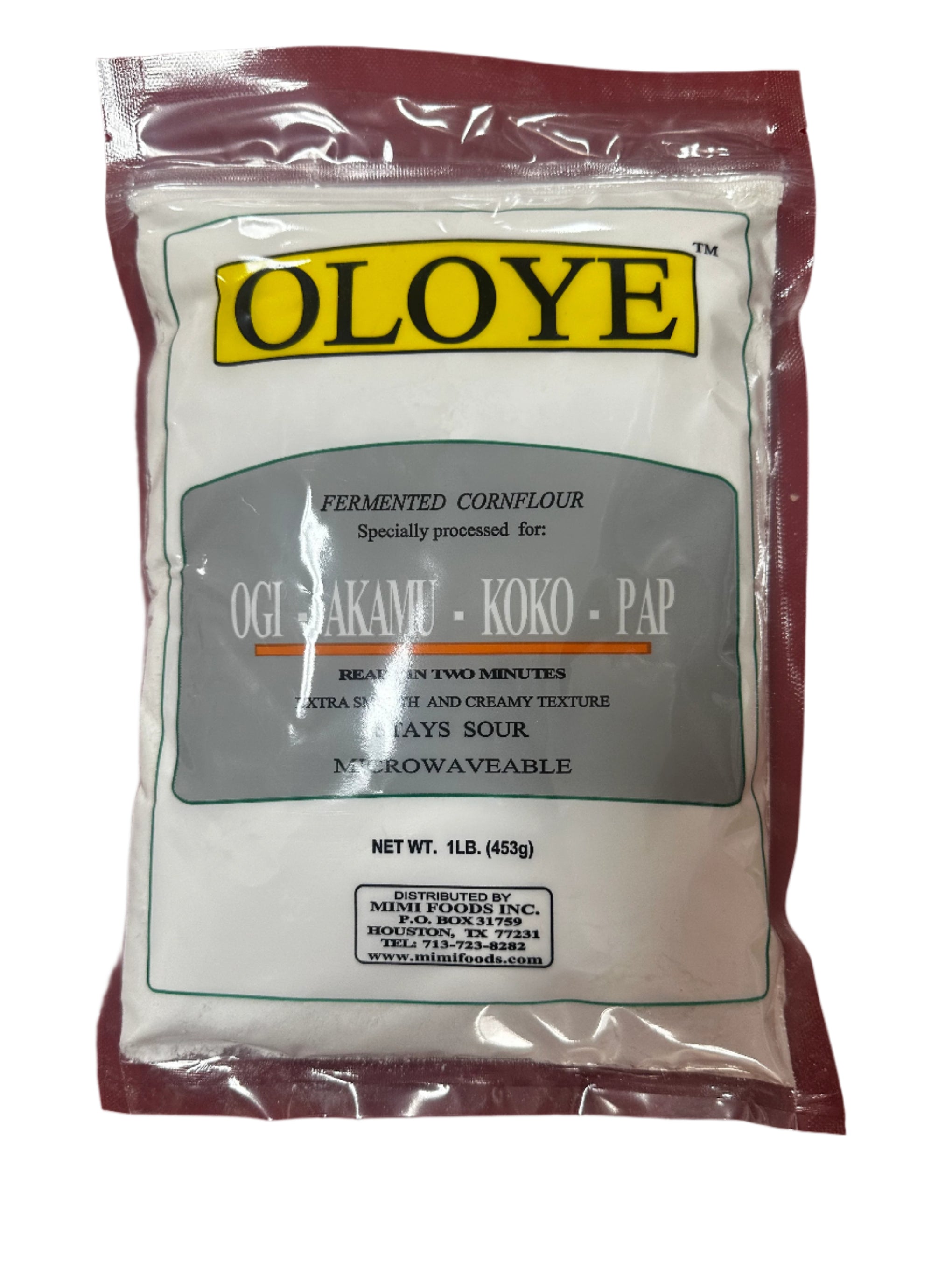 Oloye Fermented Cornflour – Perfect for Ogi, Pap, & Koko