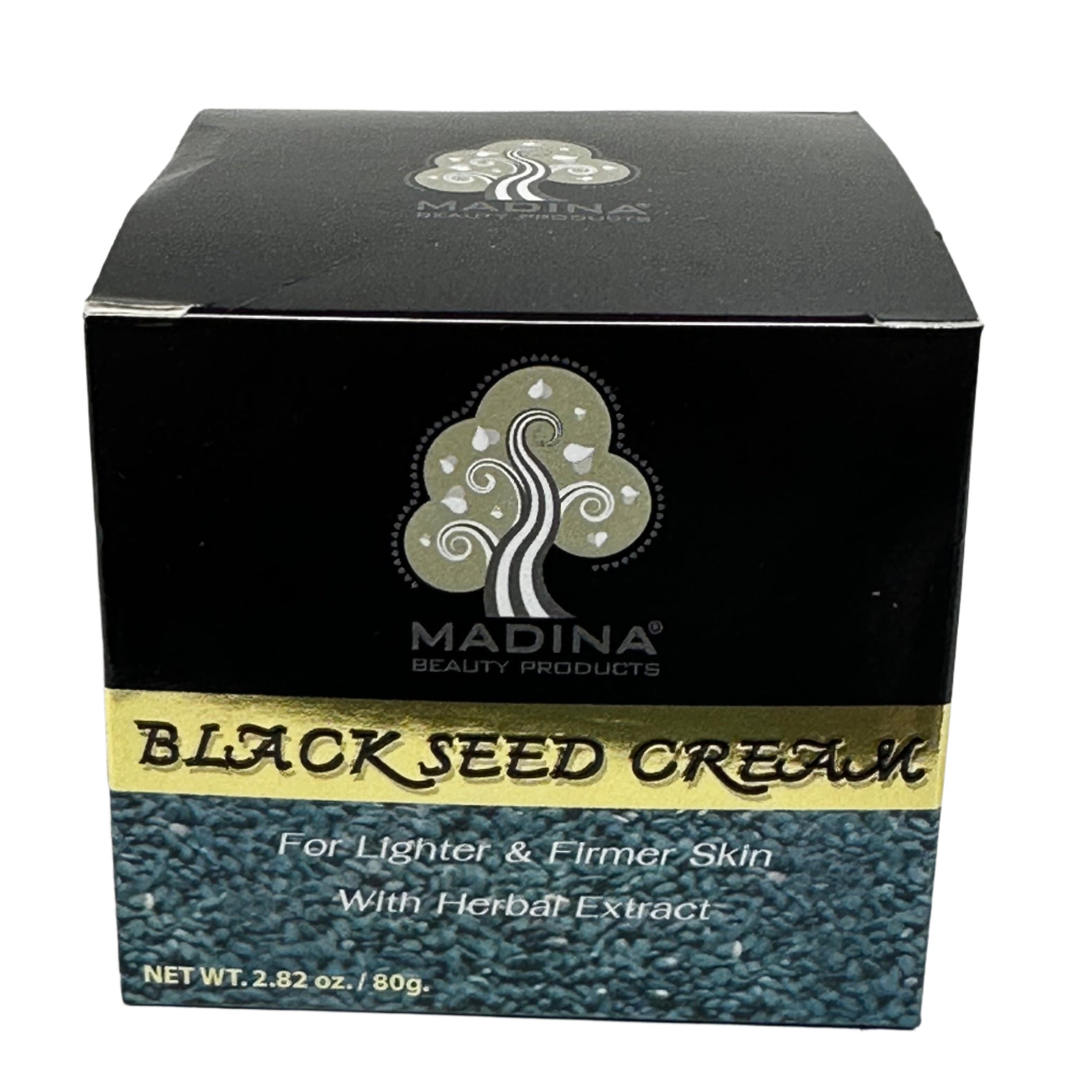 MADINA BEAUTY BLACKSEED CREEK Cream – Firming & Lightening Herbal Skincare | 80g