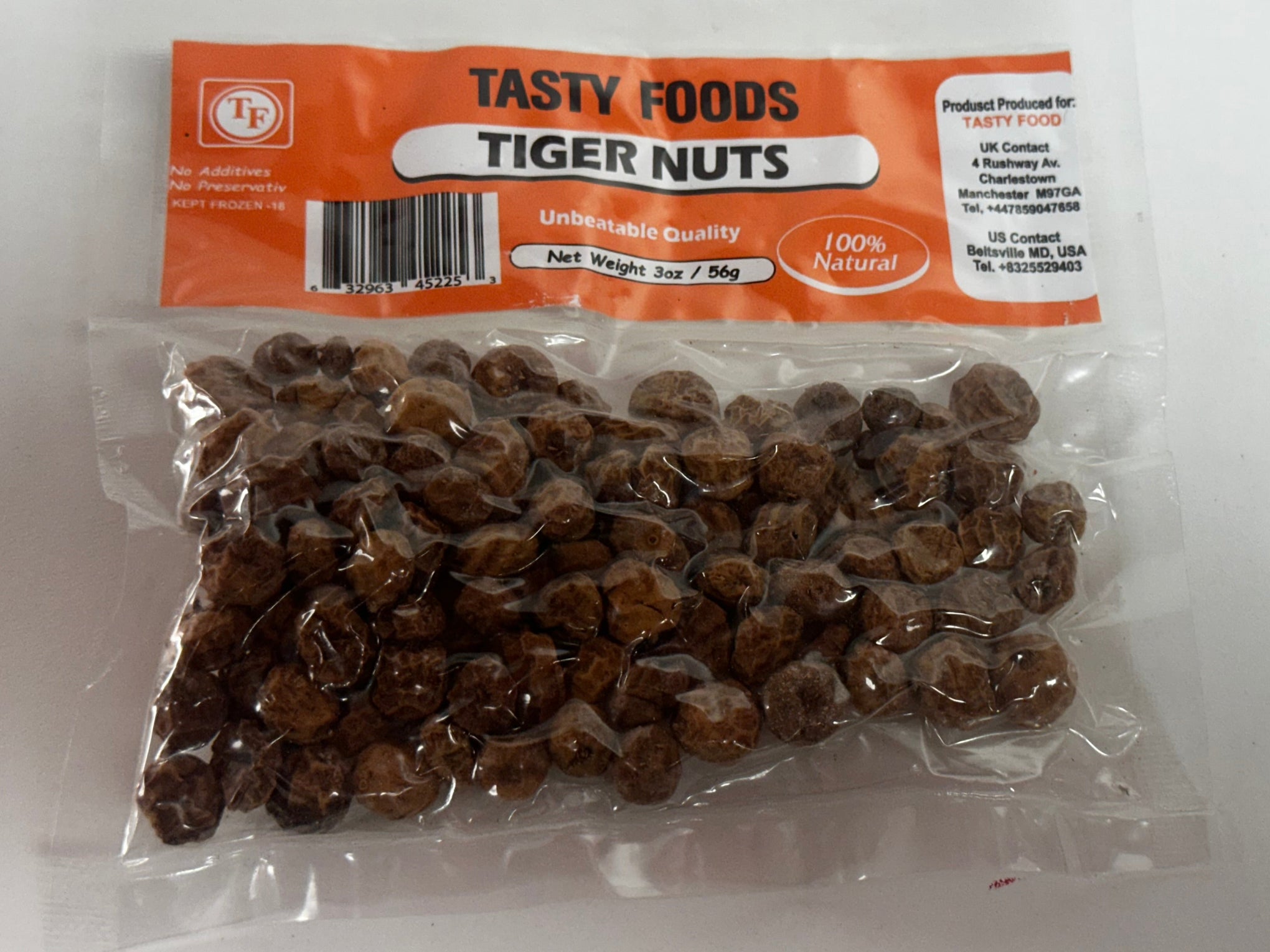 Tasty Foods Tiger Nuts – 100% Natural & Nutrient-Rich Snack