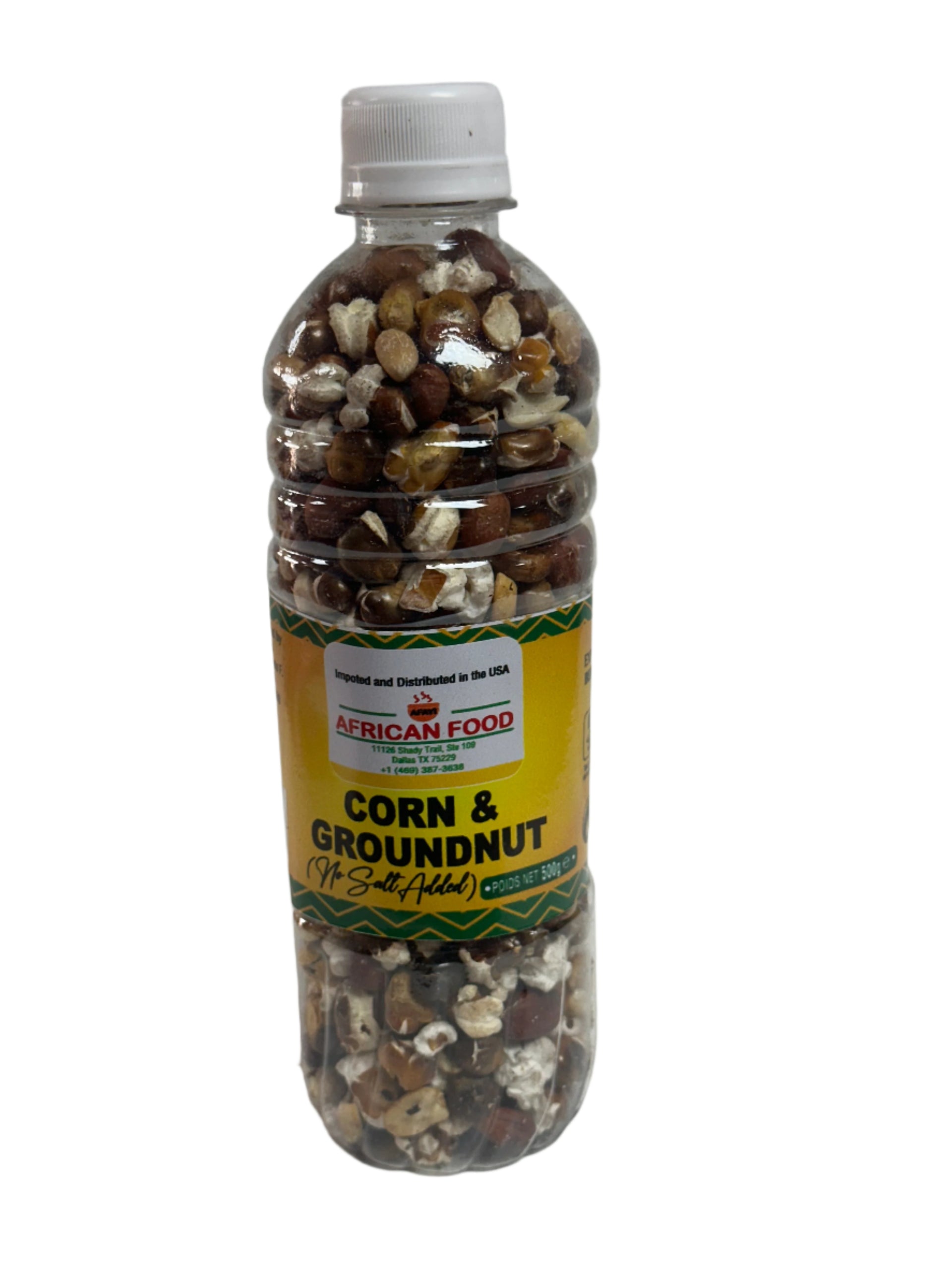 Corn & Groundnut Mix – Roasted Peanuts & Corn Snack | Nutritious & Crunchy African Snack