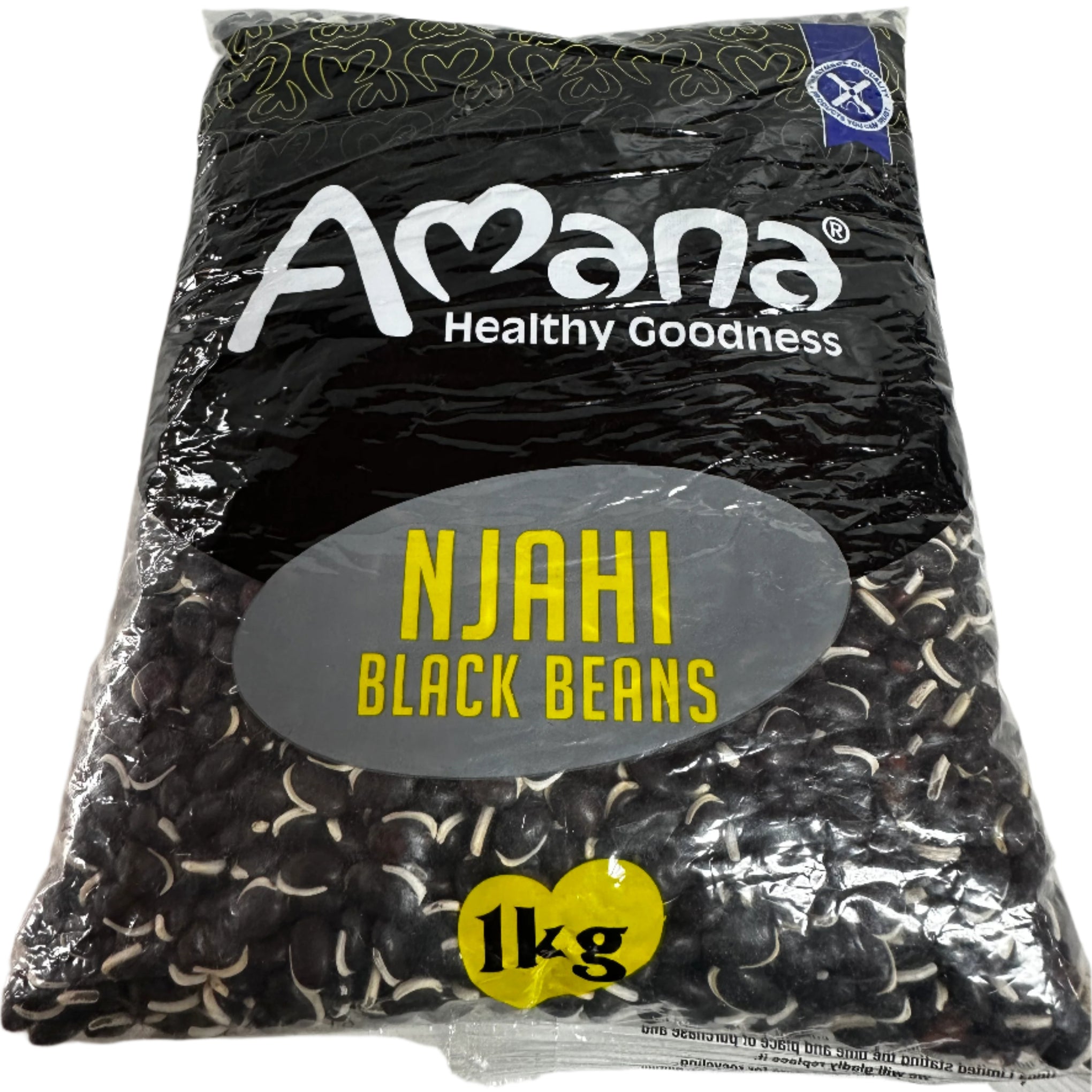 Amana Njahi Black Beans (1 KG)