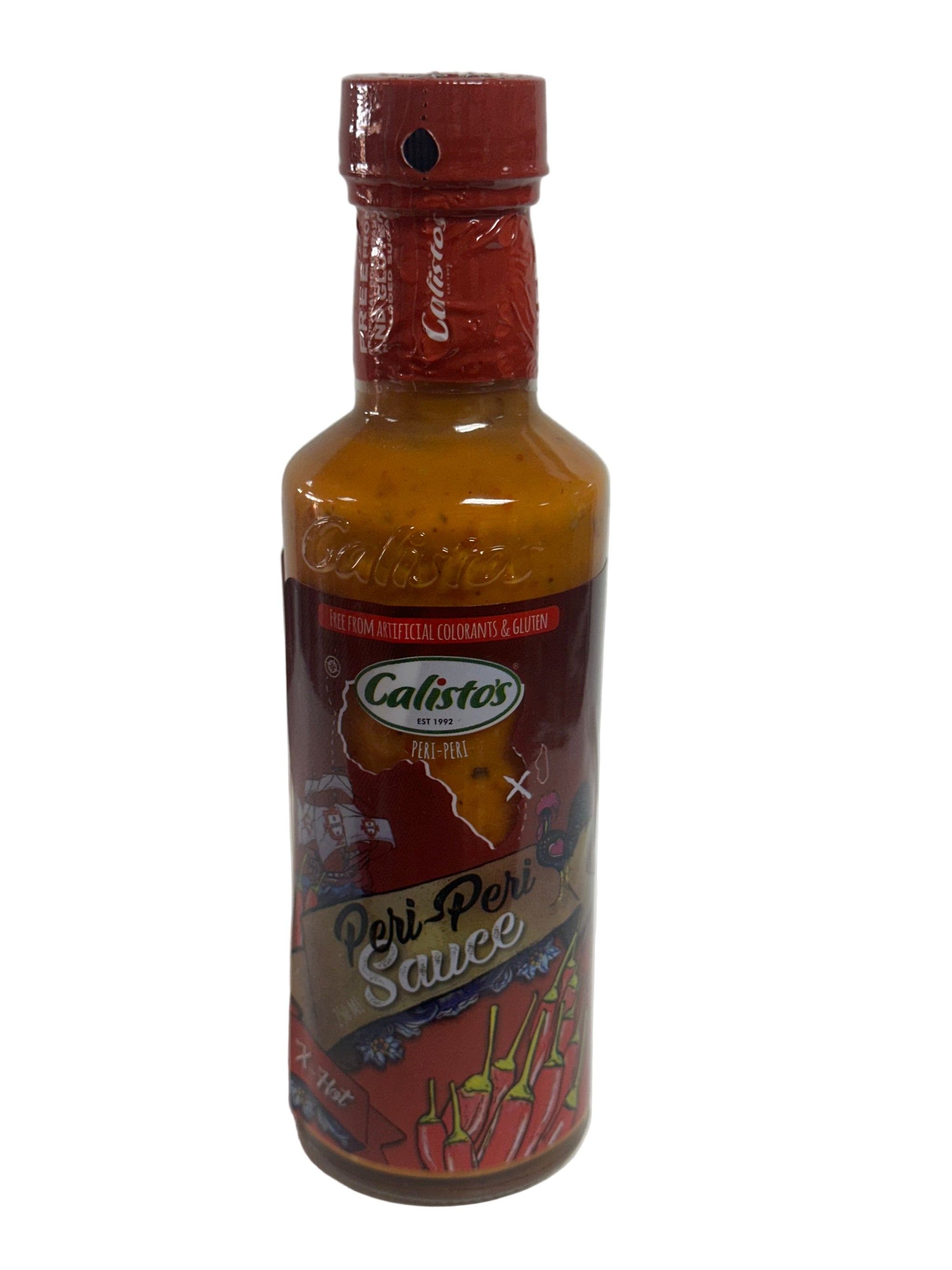 Calisto’s Peri-Peri Sauce (X-Hot) – 125g
