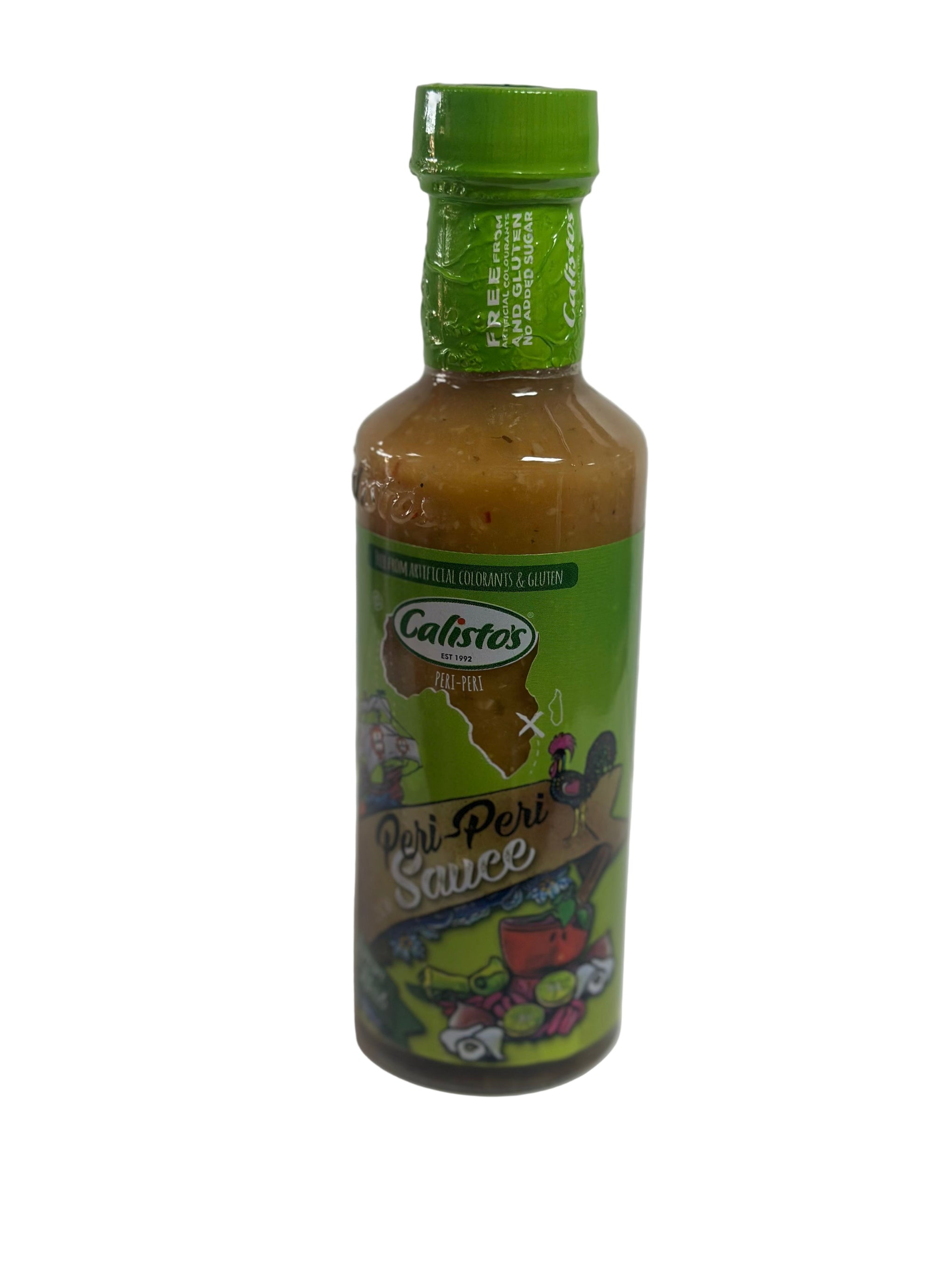 Calisto’s Peri-Peri Sauce (Mild Green) – 125g