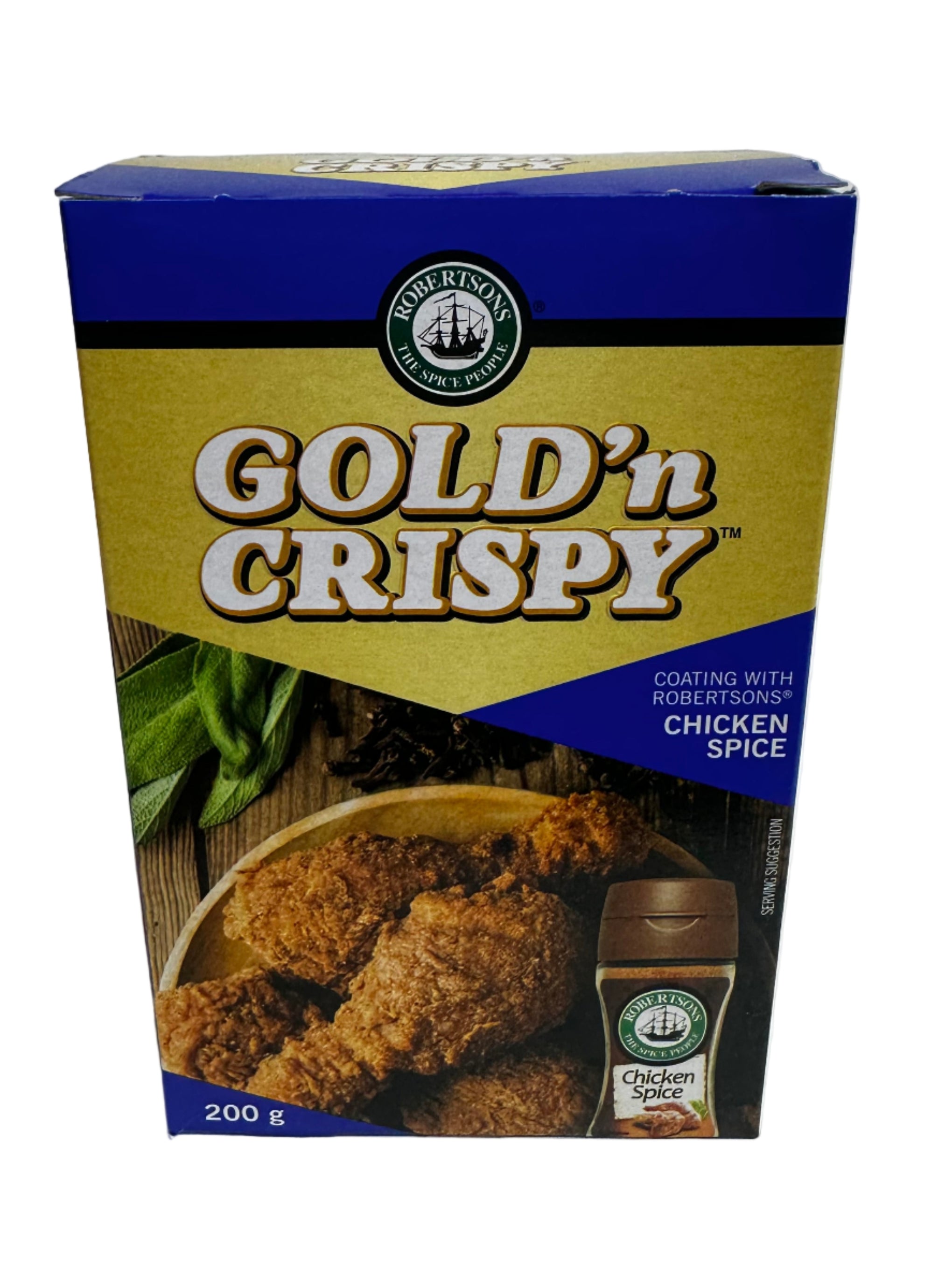 Robertson’s Gold’n Crispy Chicken Coating – 200g (With Signature Chicken Spice)