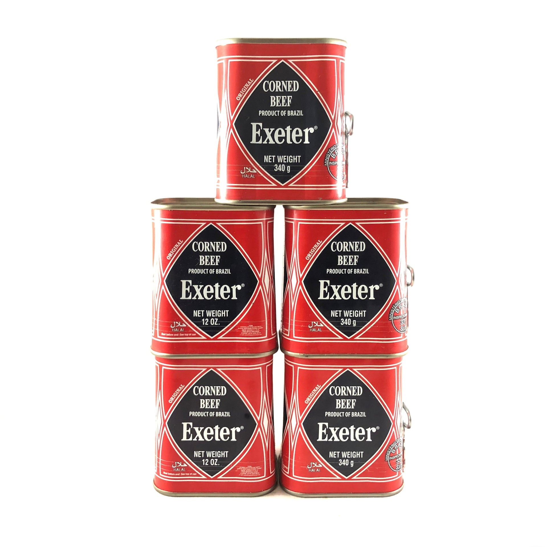 Exeter Corned Beef 12oz - 5 Cans - Break Stop