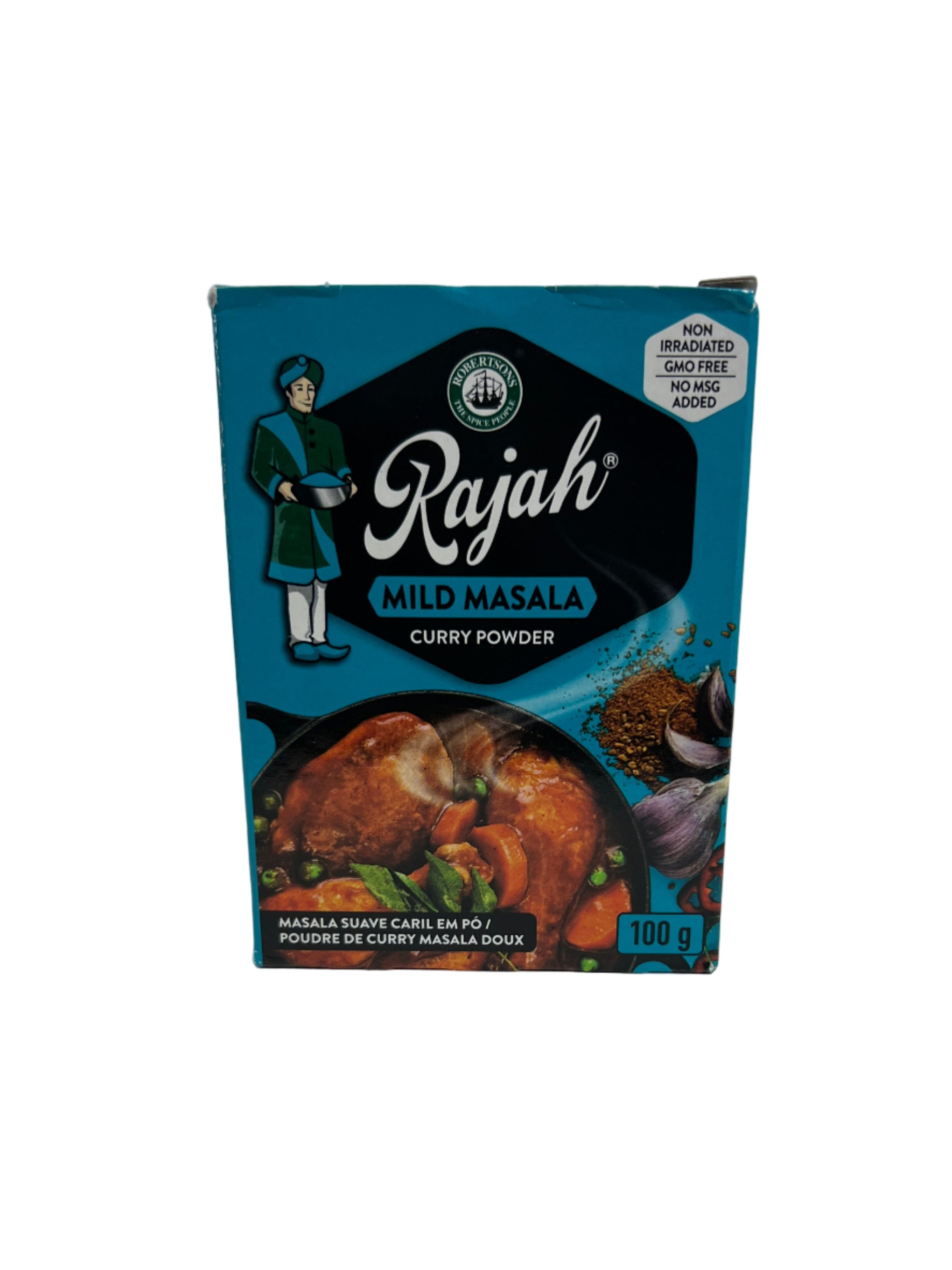 Rajah Mild Masala Curry Powder — Set of 4 (100g Each)