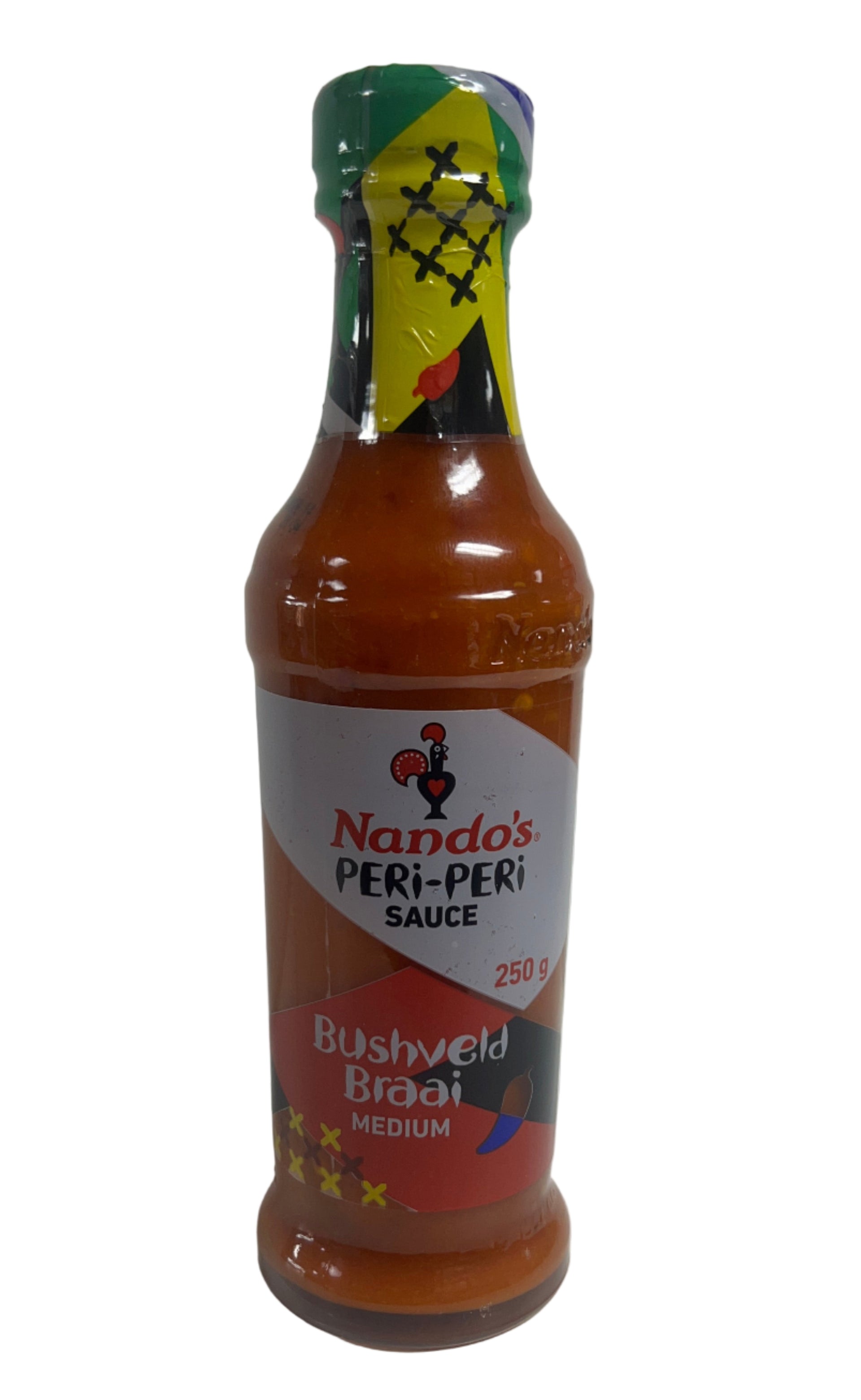 Nando’s Peri-Peri Sauce Bushveld Braai Medium – 250g (Pack of 4)