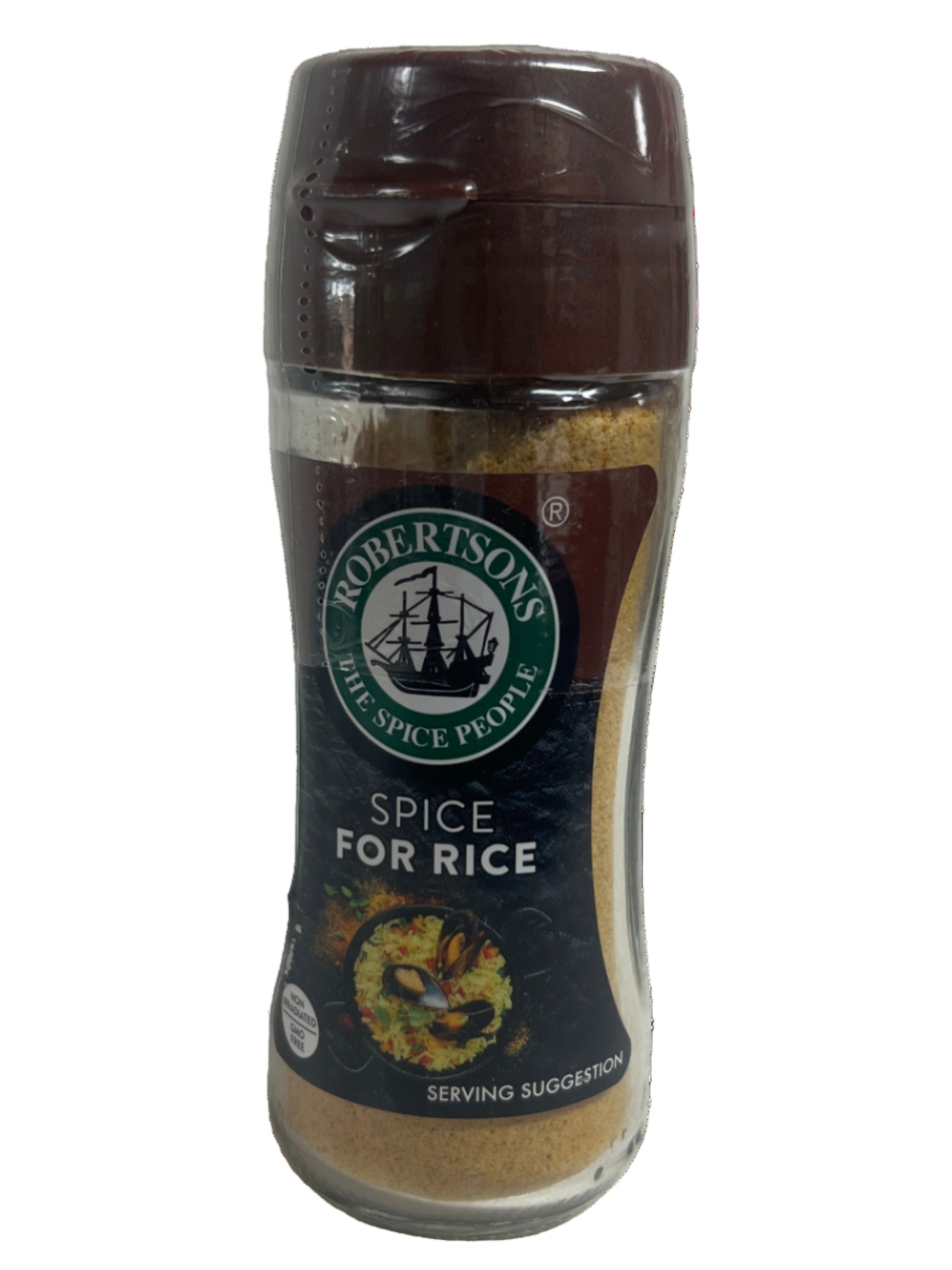 Robertsons Spice for Rice — Set of 4 Glass Shakers