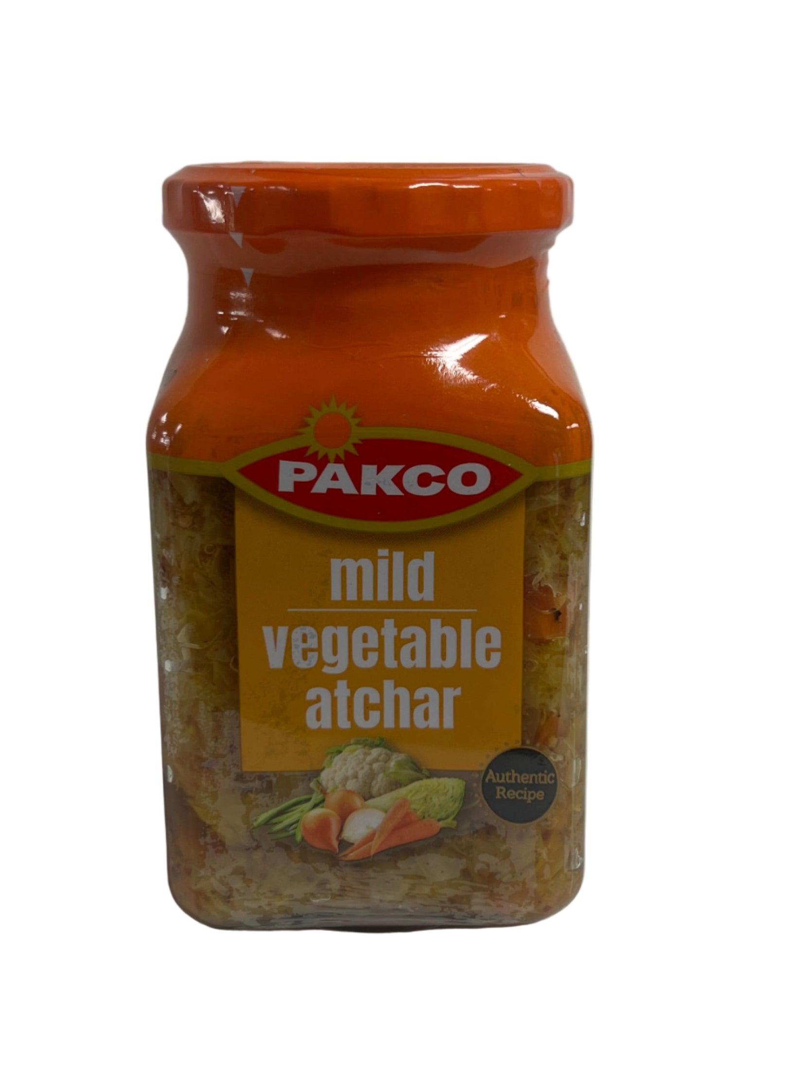 Pakco Mild Vegetable Atchar – 4 Pack (Authentic South African Pickle)