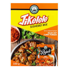 Jikelele Hot Rajah Sishebo Mix 100g | South African Curry Powder Blend With Bold Heat Authentic Spicy Seasoning For Meat Stews And Curries