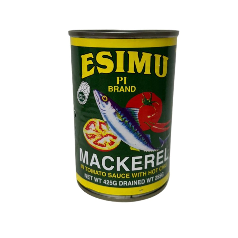 Esimu Mackerel in Tomato Sauce with Hot Chili - 15oz