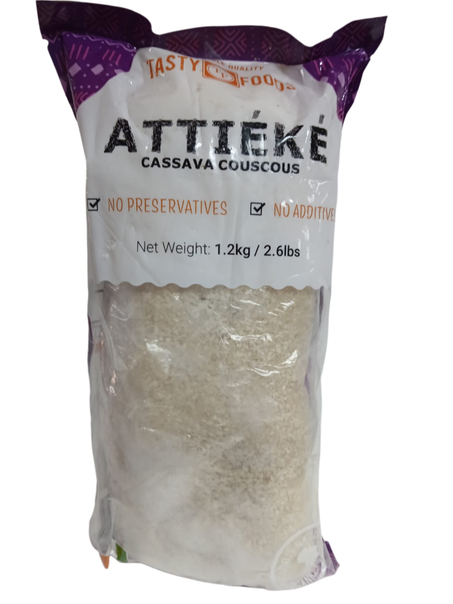 ATTIEKE (Cassava Couscous)