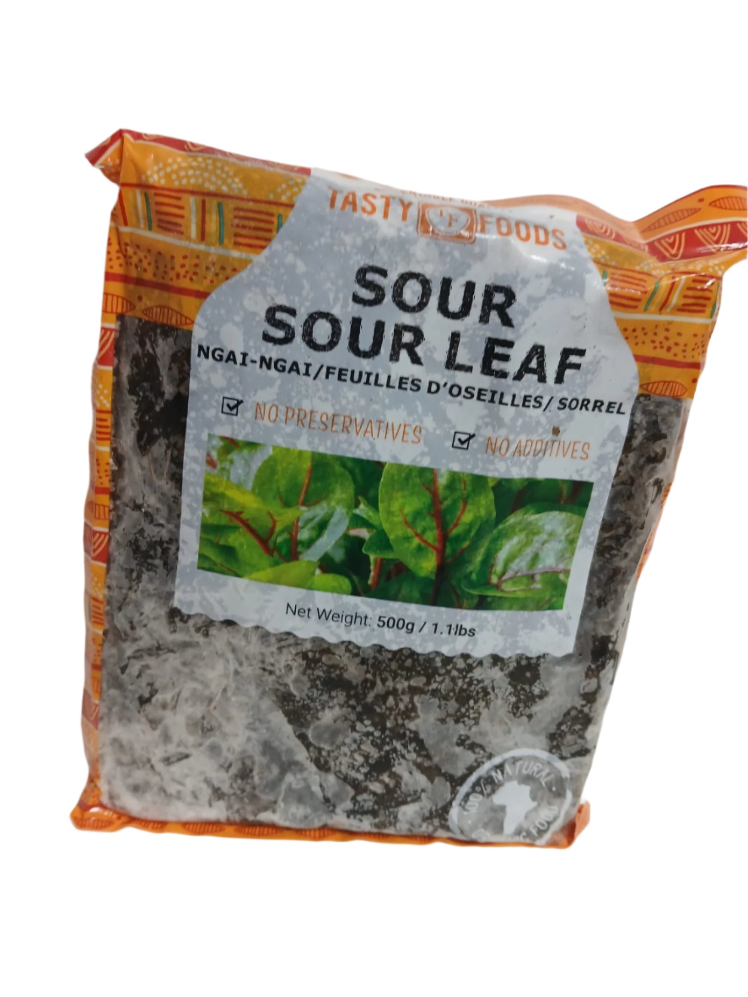 Sour Leaf (Ngai-Ngai / Feuilles d'Oseille / Sorrel) - 500g (1.1 lbs)