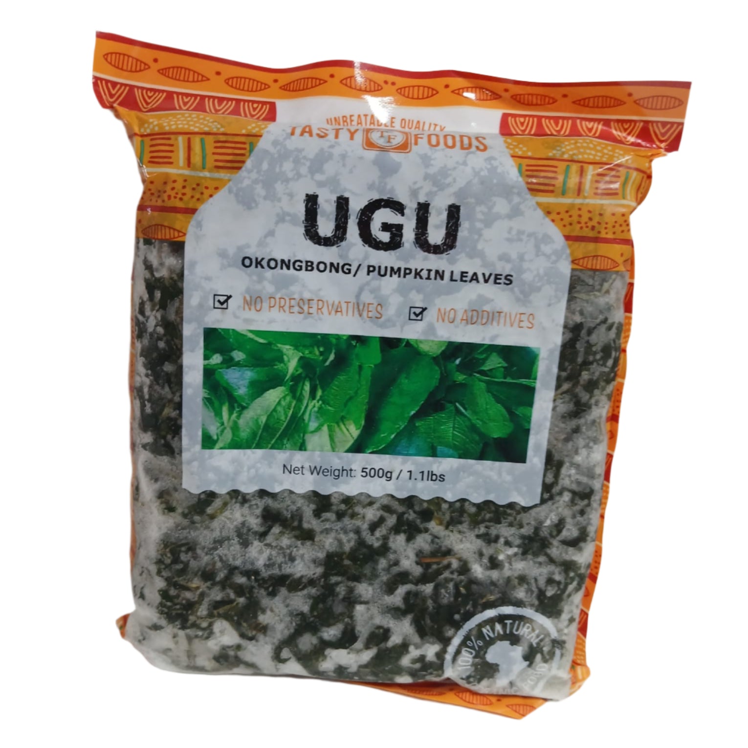 Tasty Foods Ugu (Pumpkin Leaves) – 100% Natural & Organic