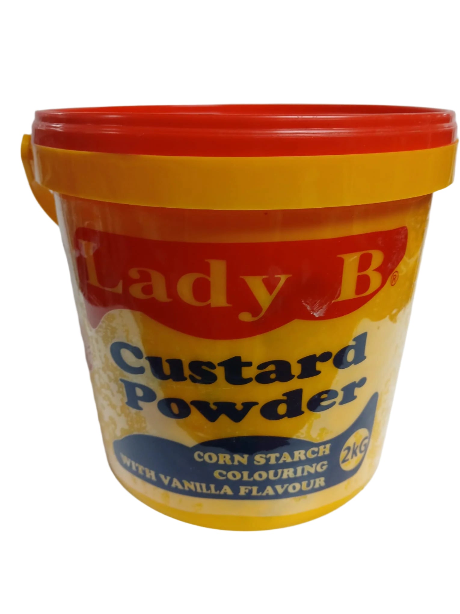 Lady B Custard Powder – Premium Vanilla Flavored Corn Starch for Creamy Desserts (2KG)