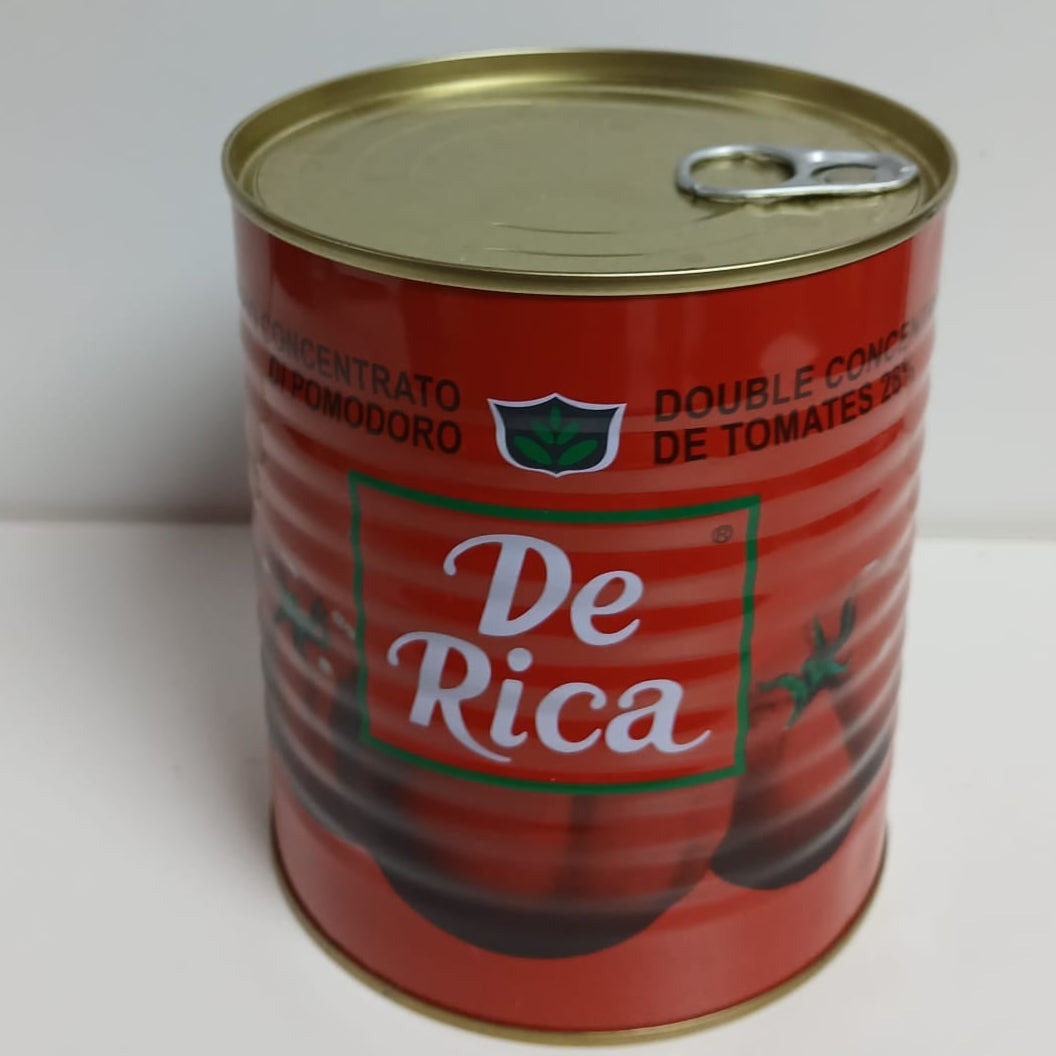 De Rica Tomato Paste - Double Concentrated for Authentic Italian & African Cooking