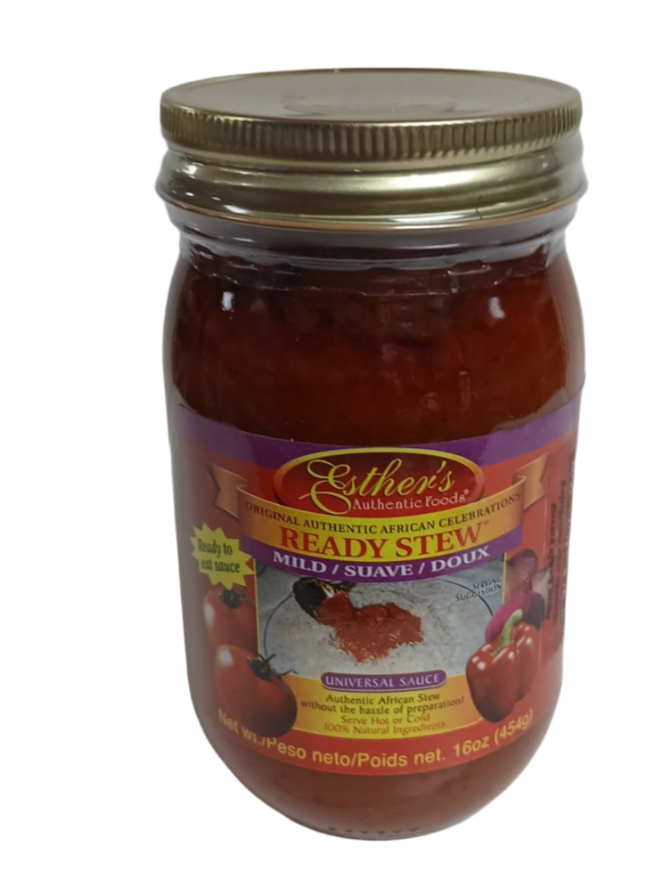 Ethen's Ready Stew – Authentic African Mild Stew Sauce (16oz / 454g)