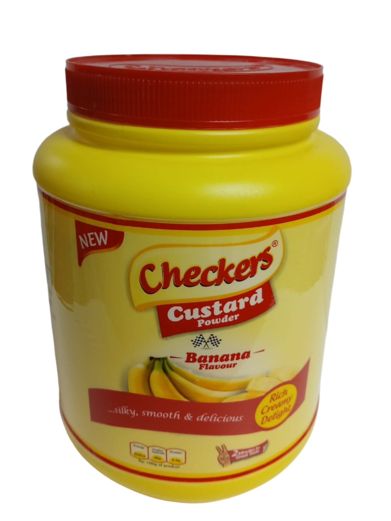 Checkers Banana Custard Powder – Smooth & Creamy Dessert Mix (1.8KG)